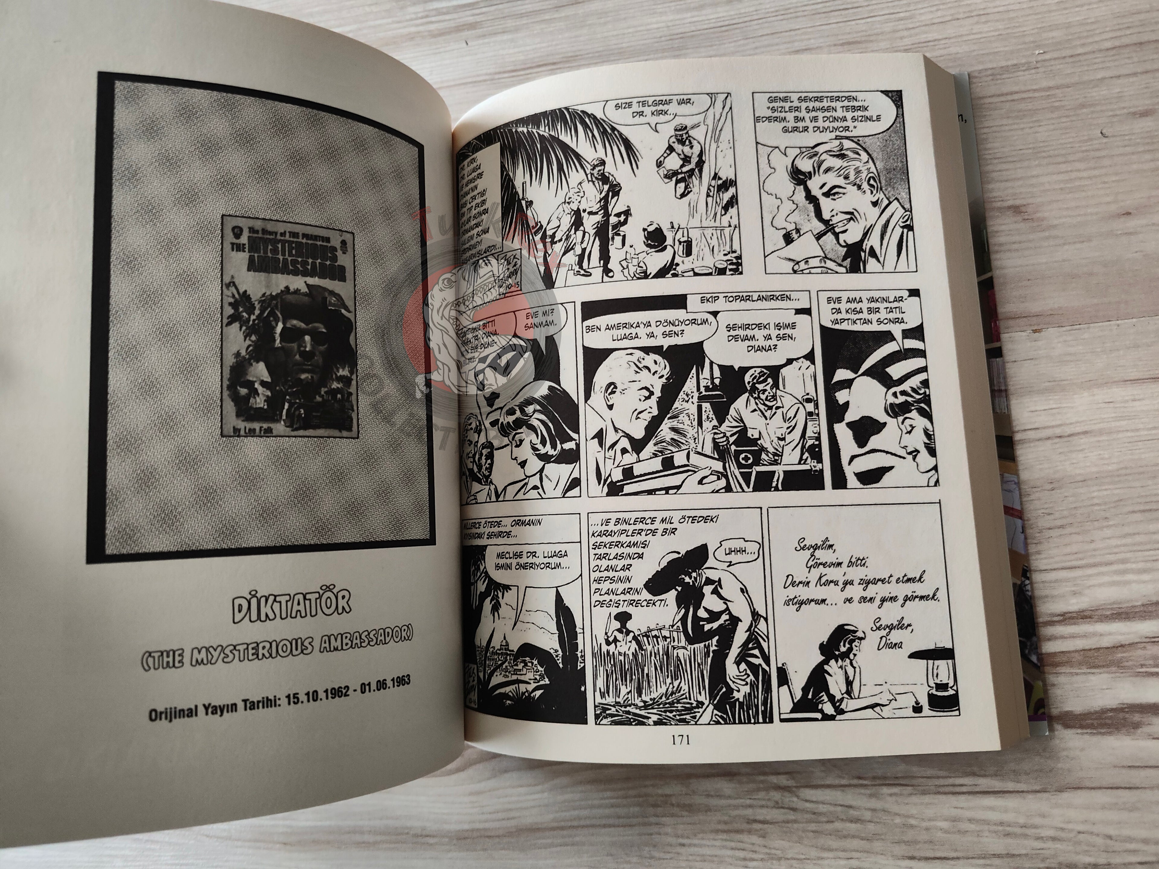 The Phantom #1 2013 The Slave Market of Mucar Turkish Comic Turkey