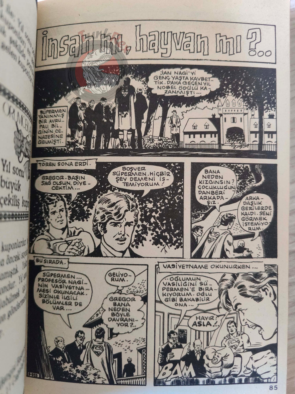 Spider-Man Vol #8 1988 Turkish Comic Turkey Spectacular #52 #38 #39 #40 Sub-Mariner #1