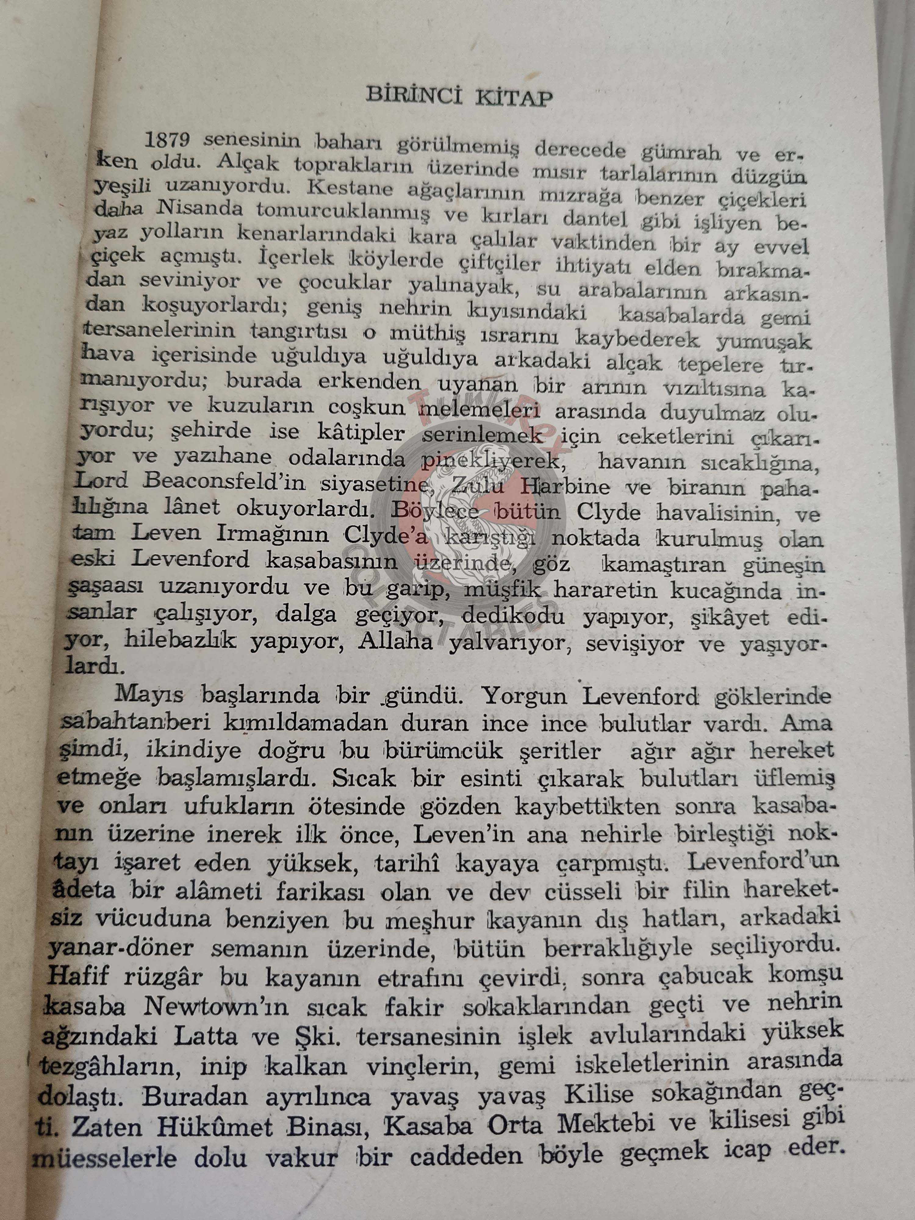 A. J. Cronin – Hatter’s Castle 1948 1st Turkish Book Turkey