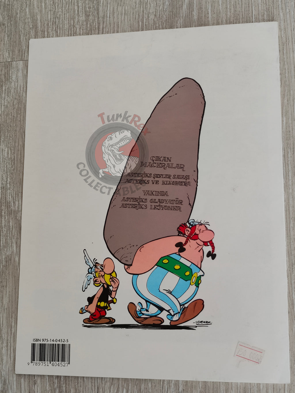 Asterix – Asterix and Cleopatra 1996 Turkish Edition Comic Turkey