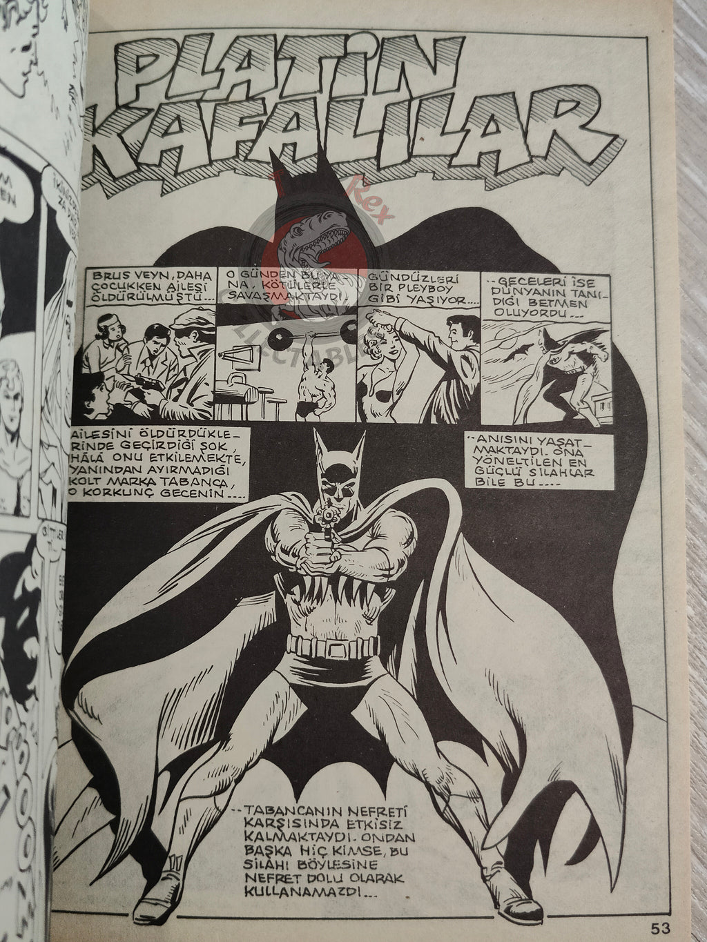 Superman Vol #16 1990 Turkish Comic Turkey #399 Batman #301 Aquaman Action Comics