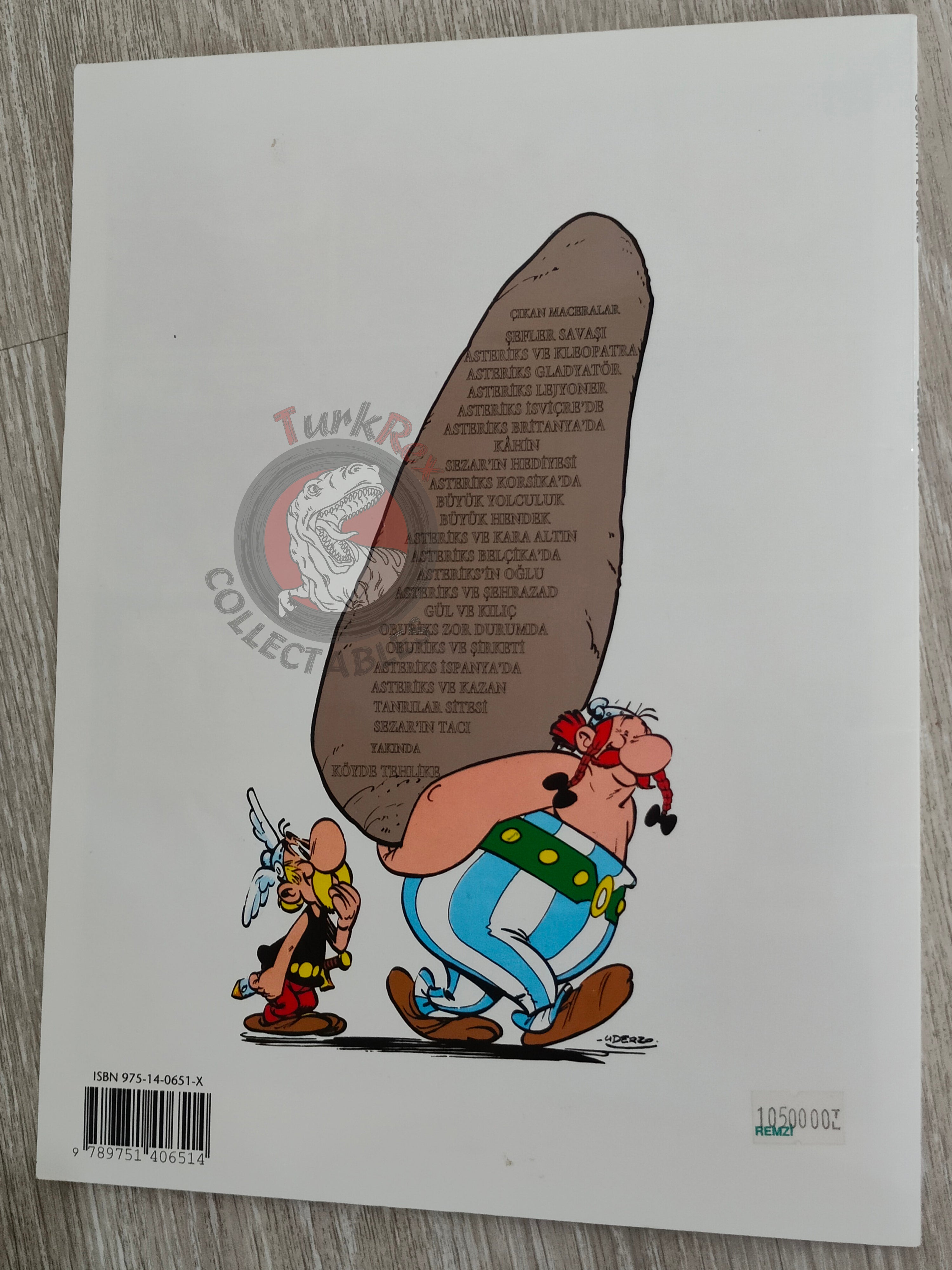 Asterix – Asterix and the Laurel Wreath 1998 1st Edition Turkish Edition Comic Turkey