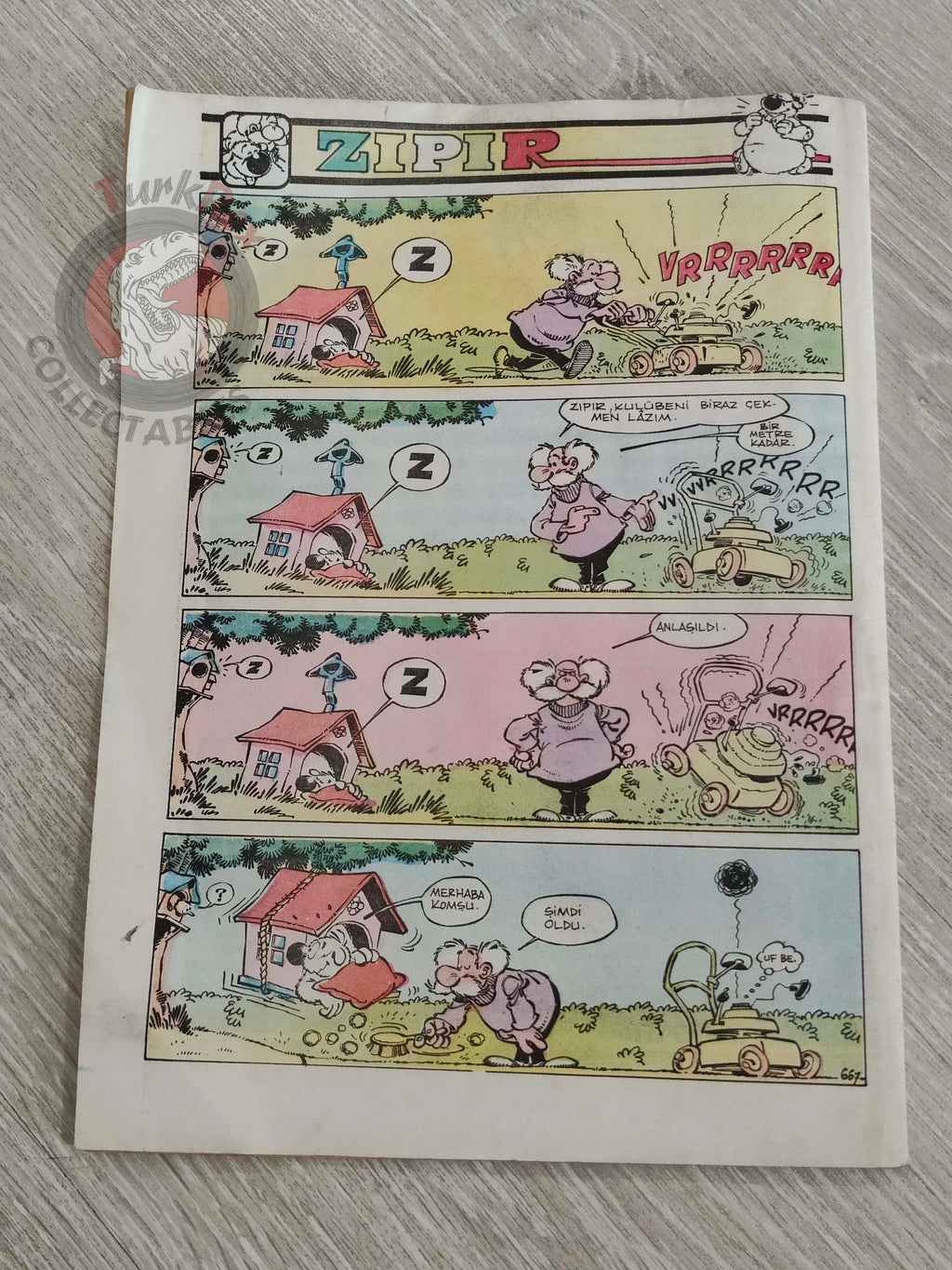 Tercüman Çocuk #48 1983 Turkish Comic Turkey Chick Bill Tounga Ugaki Cubitus