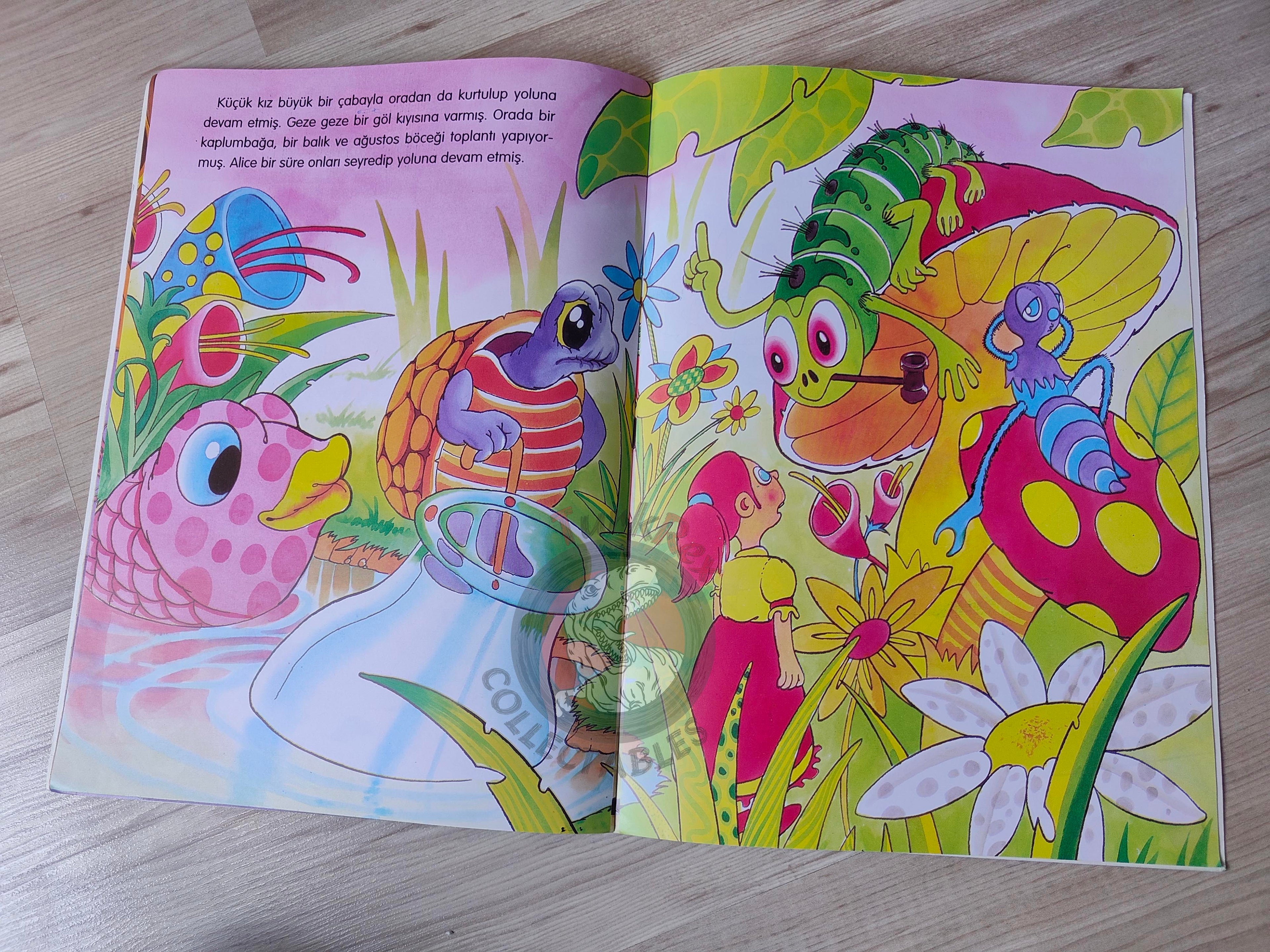 Lewis Carroll – Alice in Wonderland 2009 Turkish Book Turkey Illustrated 2