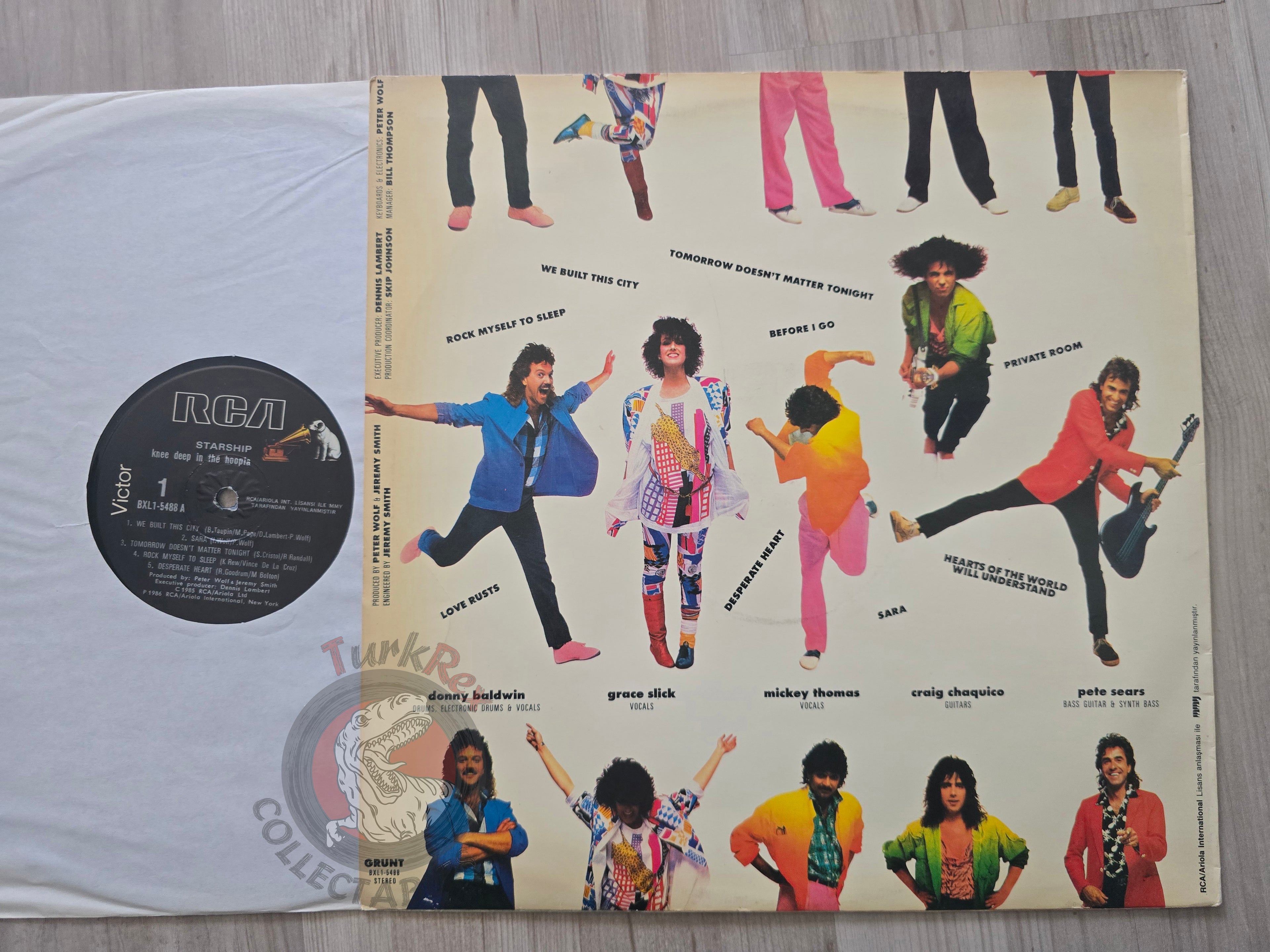 Starship – Knee Deep In The Hoopla Turkish Pressing Vinyl Turkey Edition