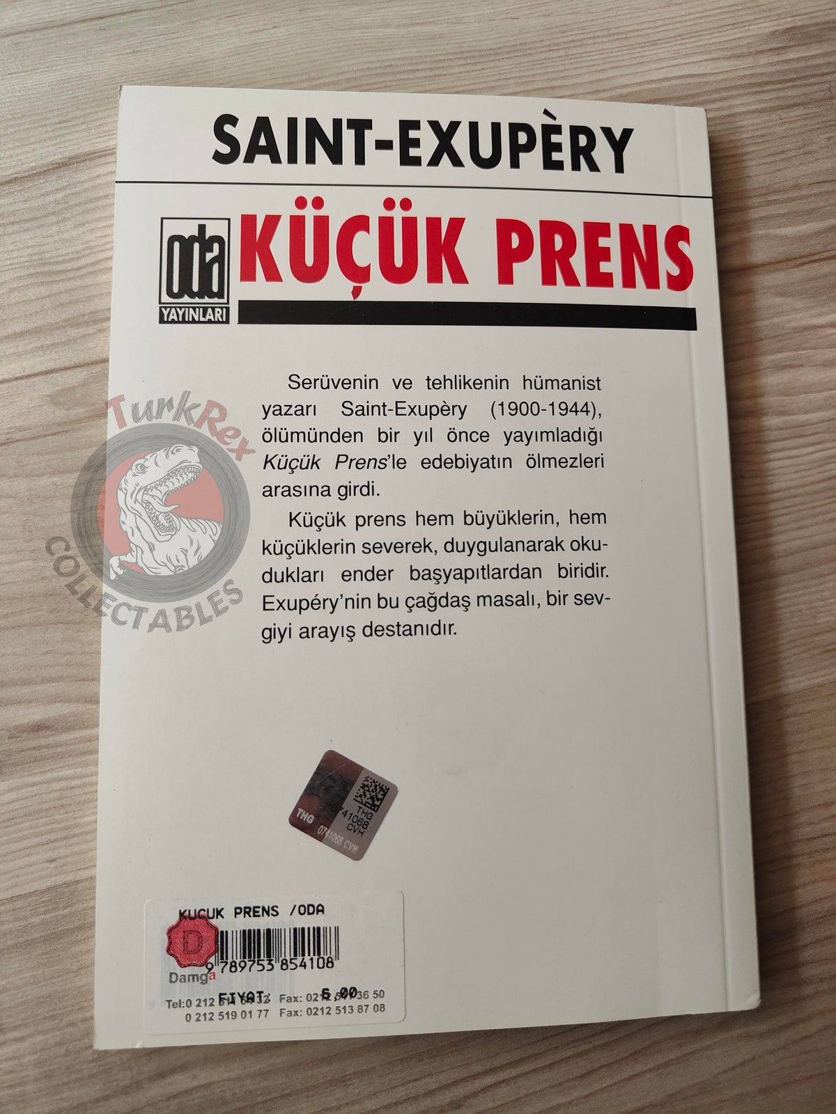 Antoine de Saint-Exupéry – Le Petit Prince 2014 Turkish Book Turkey Illustrated Little