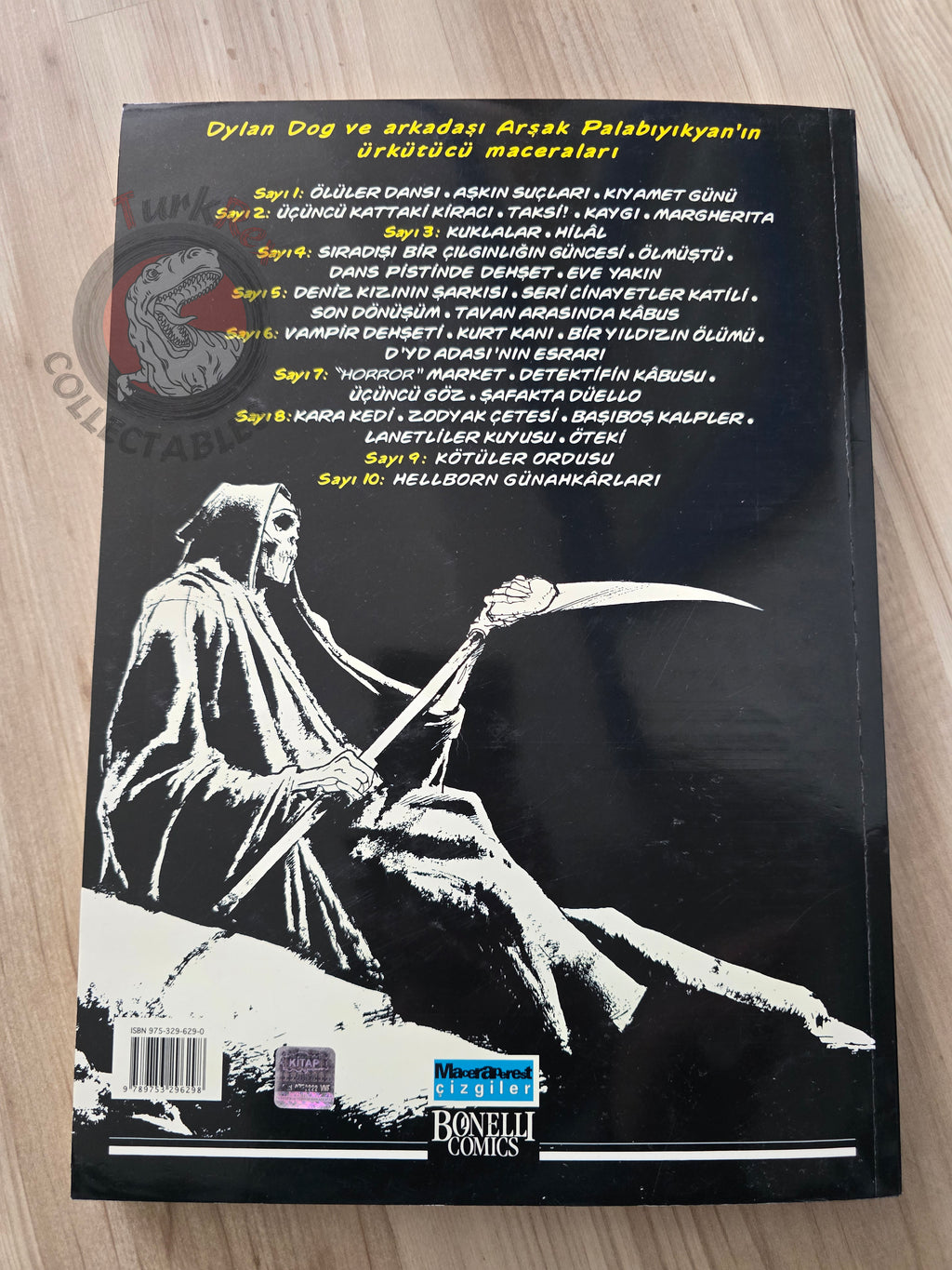Dylan Dog Gigante #10 2008 Turkish Comic Turkey I Peccatori Di Hellborn