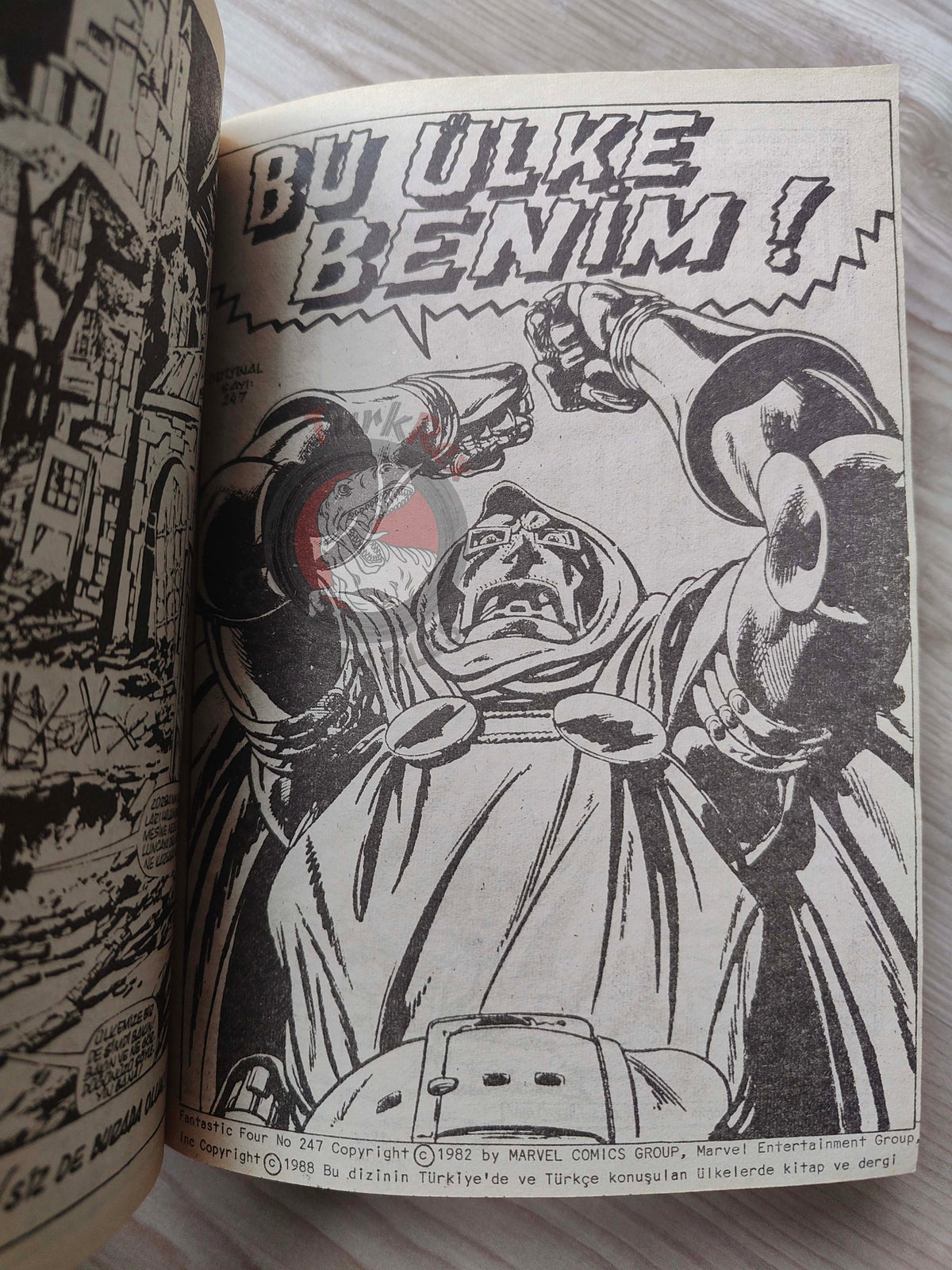 Fantastic Four Special Issue 1989 Turkish Comic Turkey #245 - #258