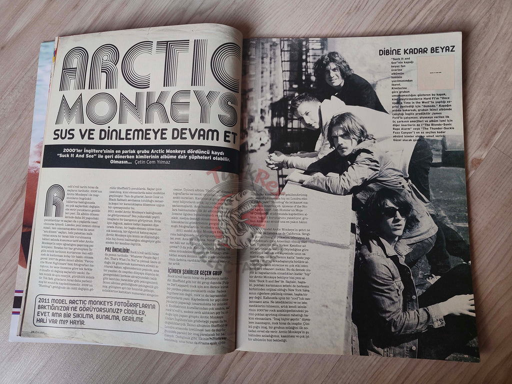 Blue Jean 2011 Iron Maiden Sonisphere Festival Turkish Mag Turkey Amy Winehouse Arctic Monkeys