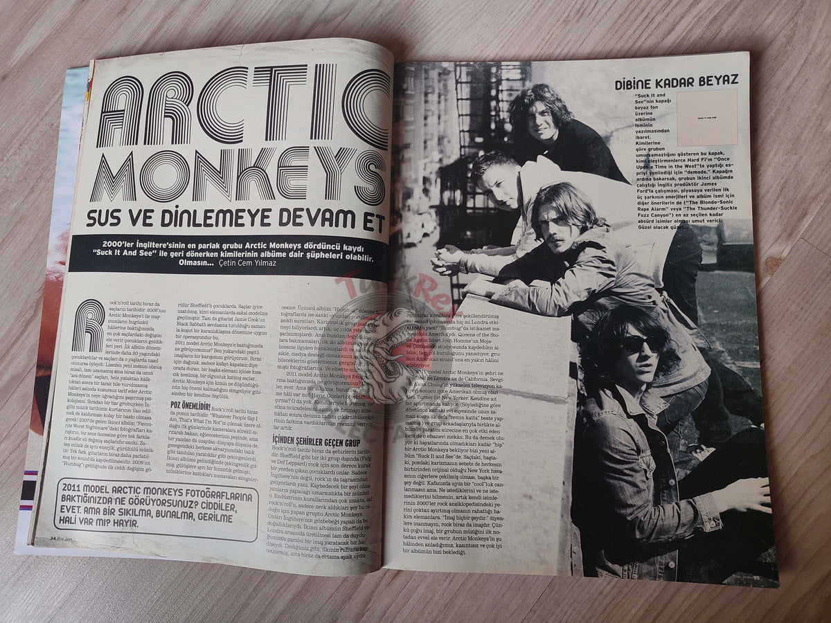 Blue Jean 2011 Iron Maiden Sonisphere Festival Turkish Mag Turkey Amy Winehouse Arctic Monkeys