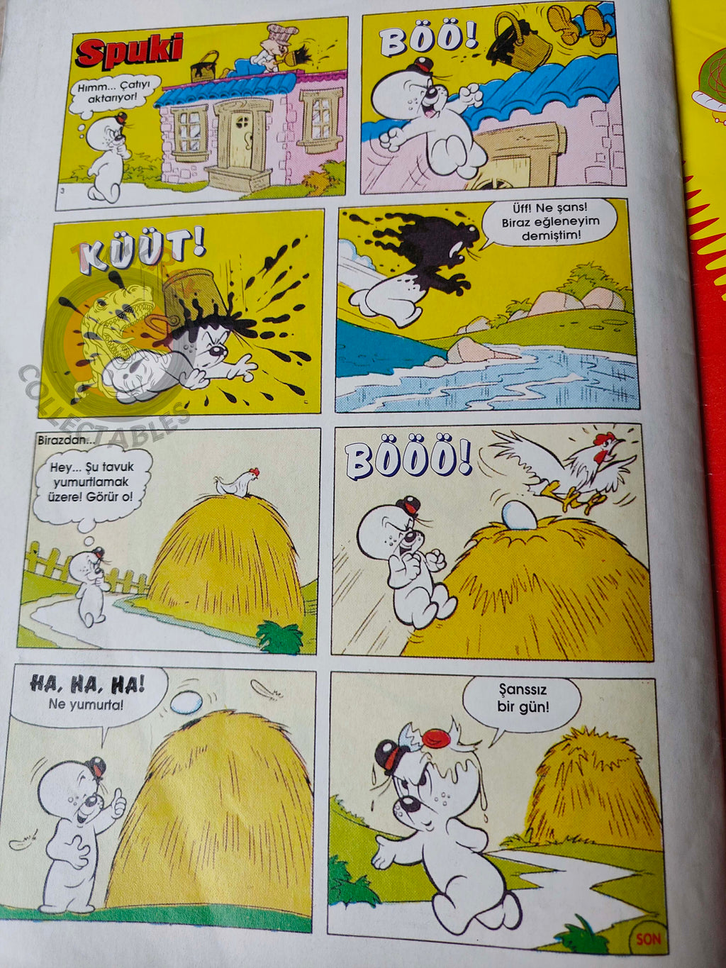 Casper the Friendly Ghost Magazine – Issue #26 1997 Turkish Comic Turkey