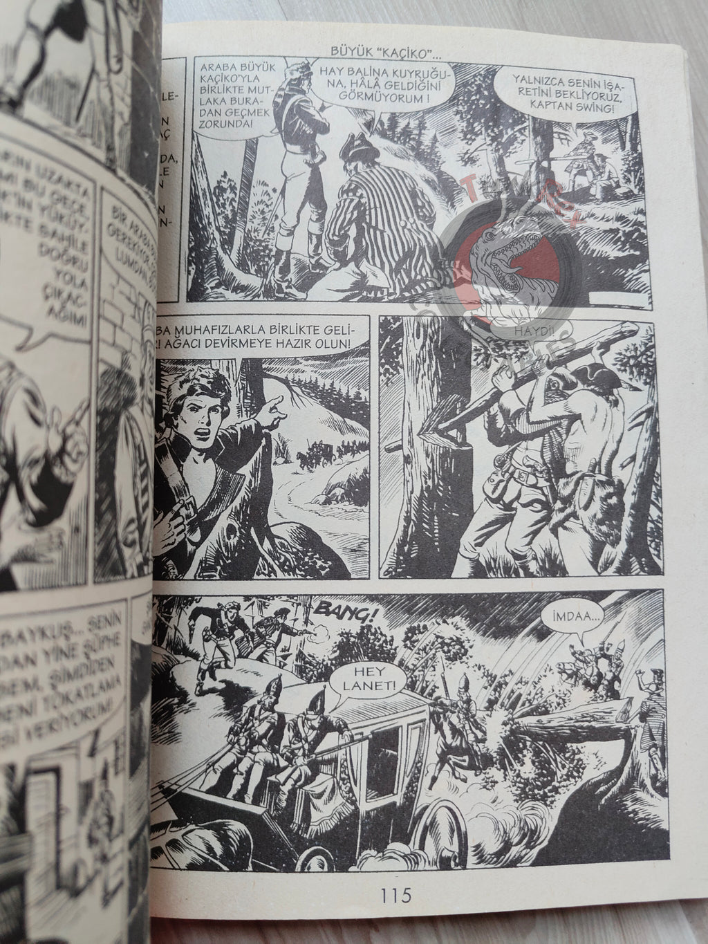Comandante Mark #2 Turkish Edition Comic Turkey #3 #4