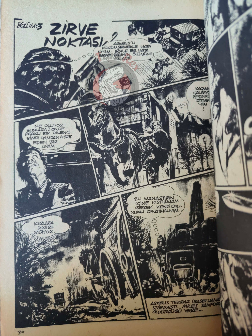 Korku June 1975 Turkish Comic Turkey Vampirella #38 Warren Creepy Eerie