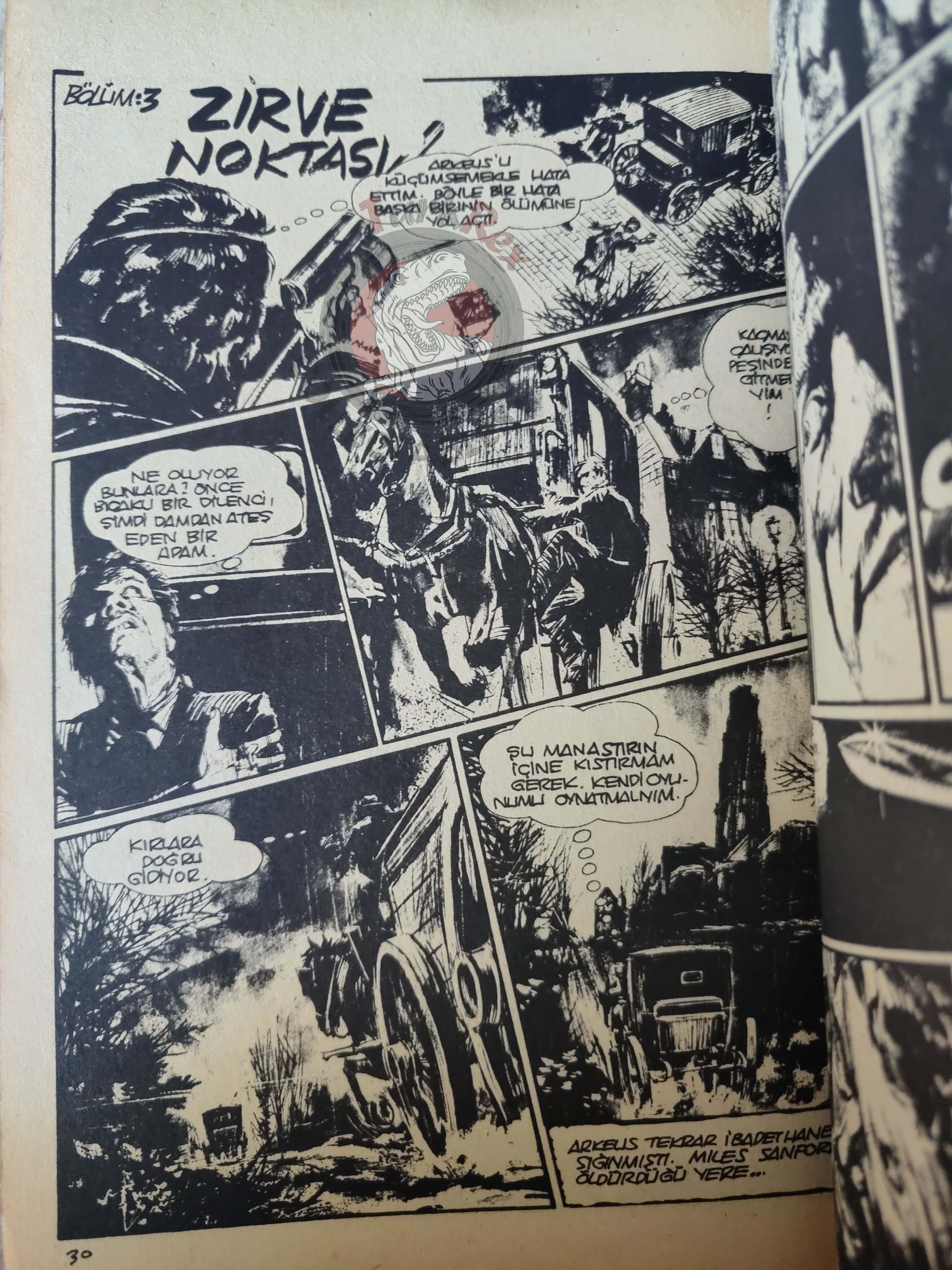 Korku June 1975 Turkish Comic Turkey Vampirella #38 Warren Creepy Eerie