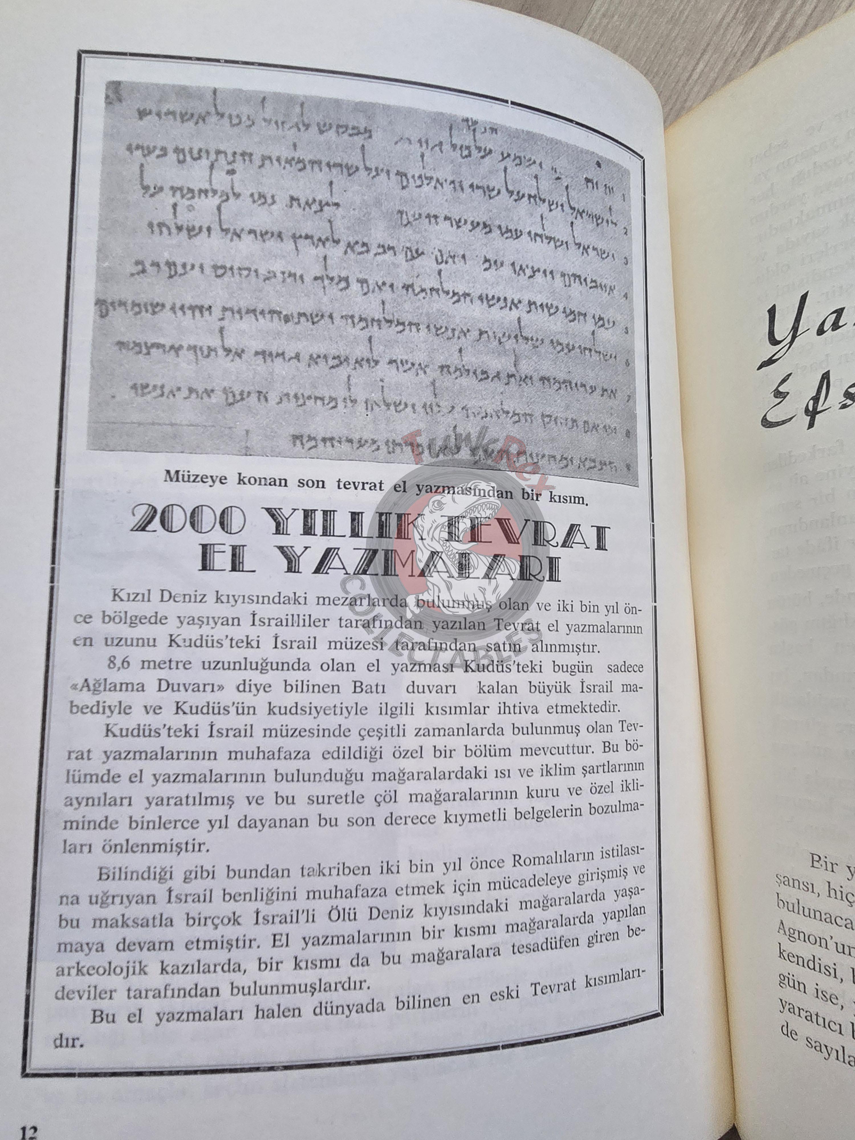 Israel 22th Anniversary 1970 Israeli Embassy Propaganda Turkish Book Turkey Middle East