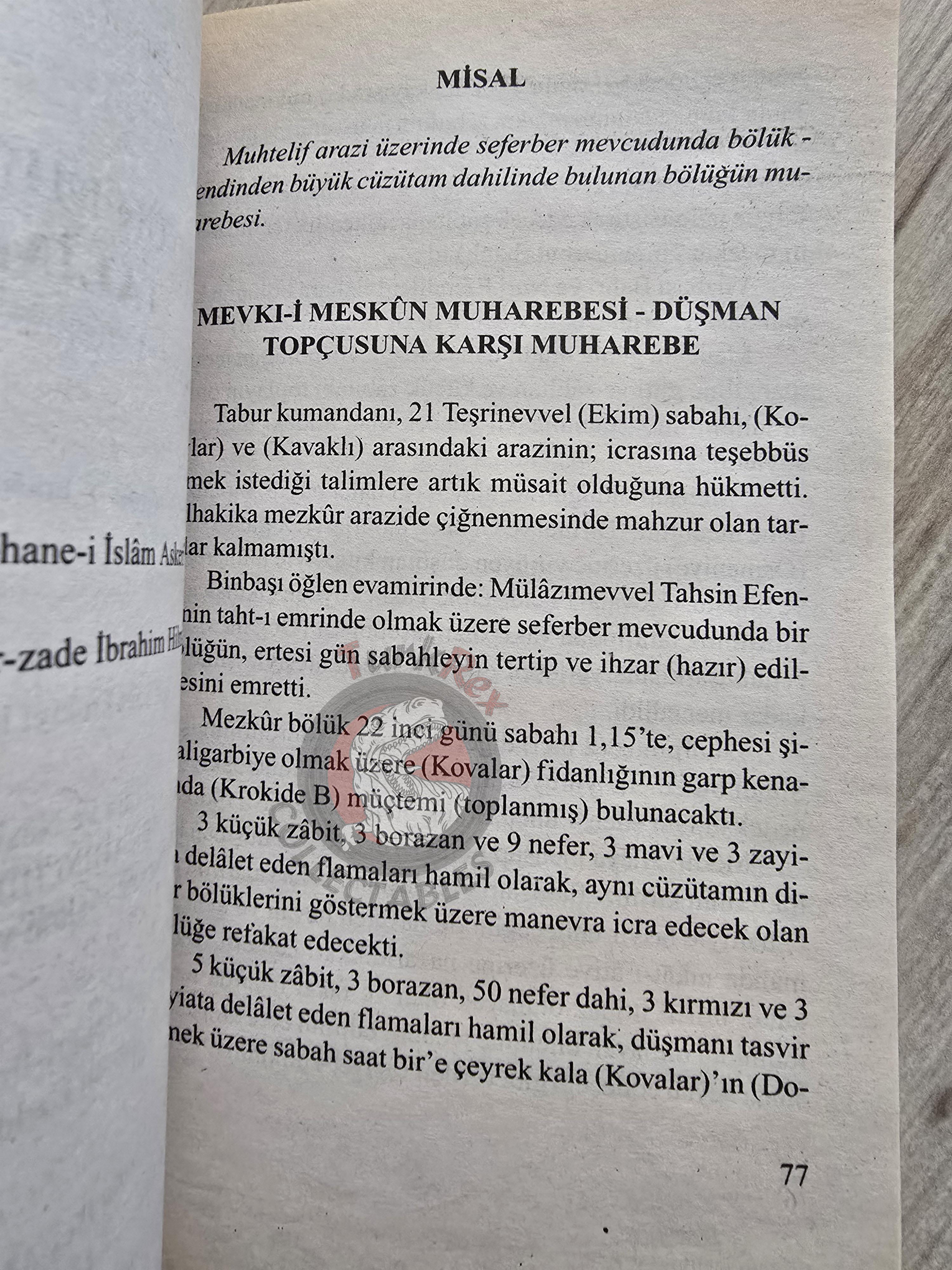 Atatürk's Translation Books on Military 1998 Turkish Book Turkey Karl Litzmann