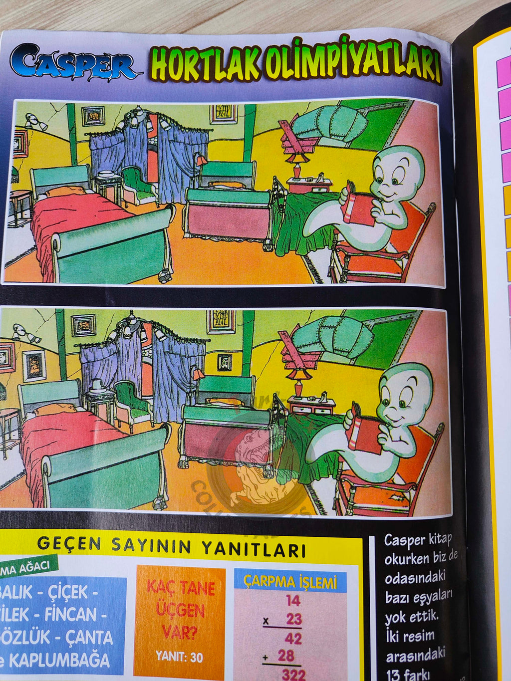 Casper the Friendly Ghost Magazine – Issue #10 2006 Turkish Comic Turkey