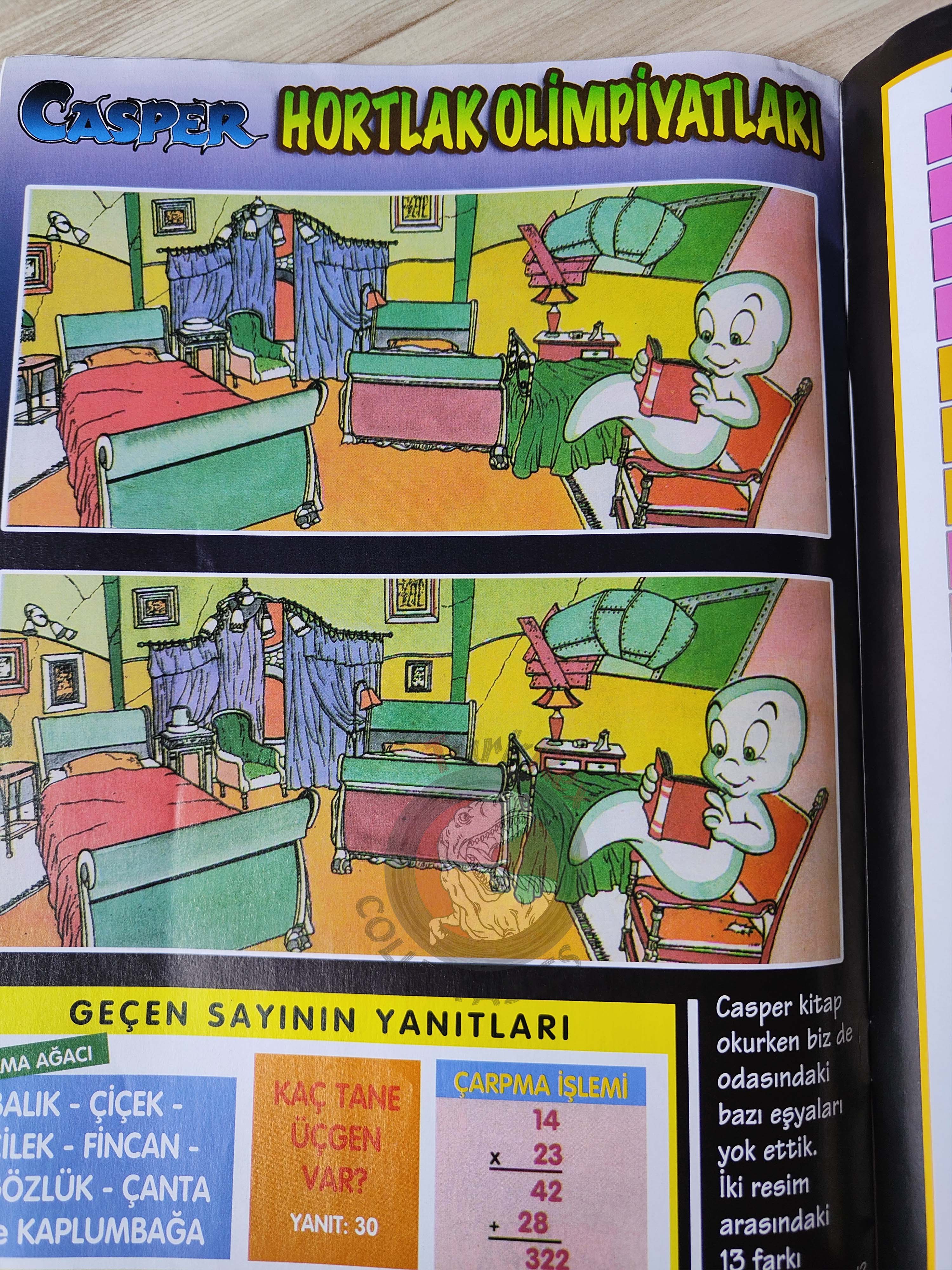 Casper the Friendly Ghost Magazine – Issue #10 2006 Turkish Comic Turkey