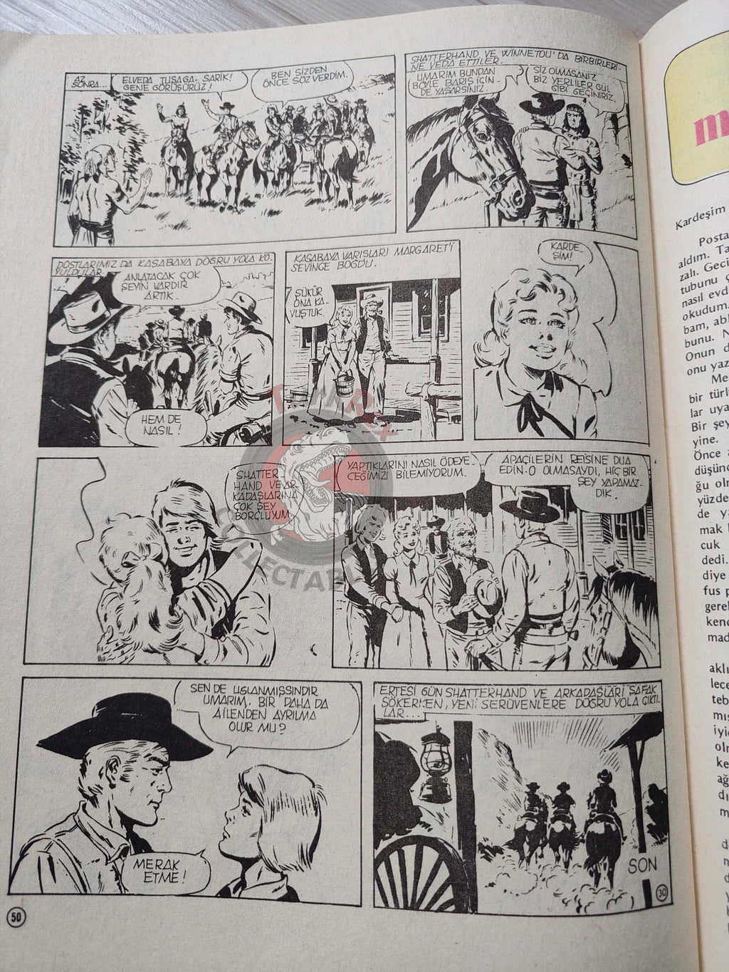 Milliyet Çocuk #4 1980 Turkish Comic Turkey Joyas Literarias Juveniles #141 Karl May