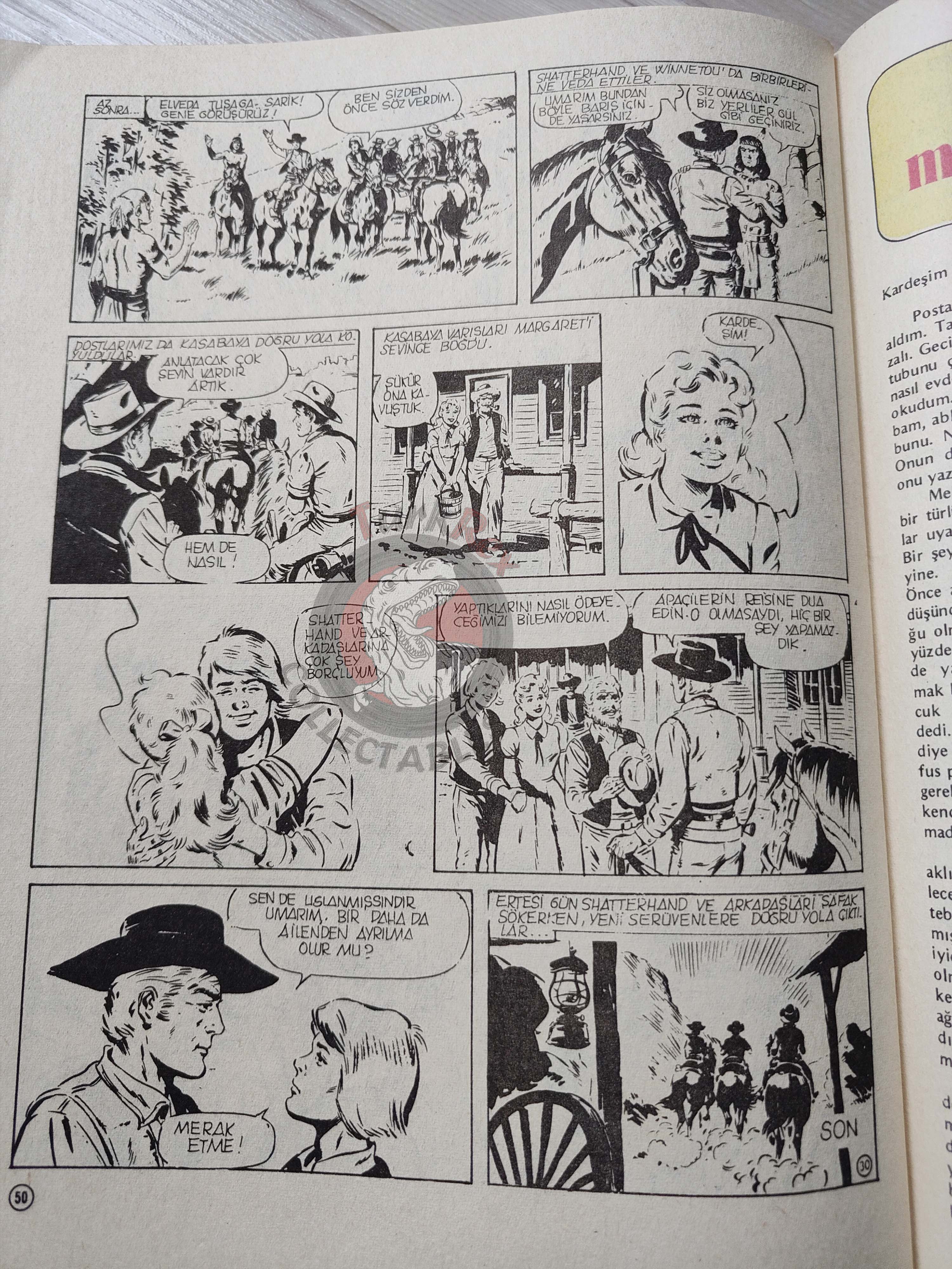 Milliyet Çocuk #4 1980 Turkish Comic Turkey Joyas Literarias Juveniles #141 Karl May