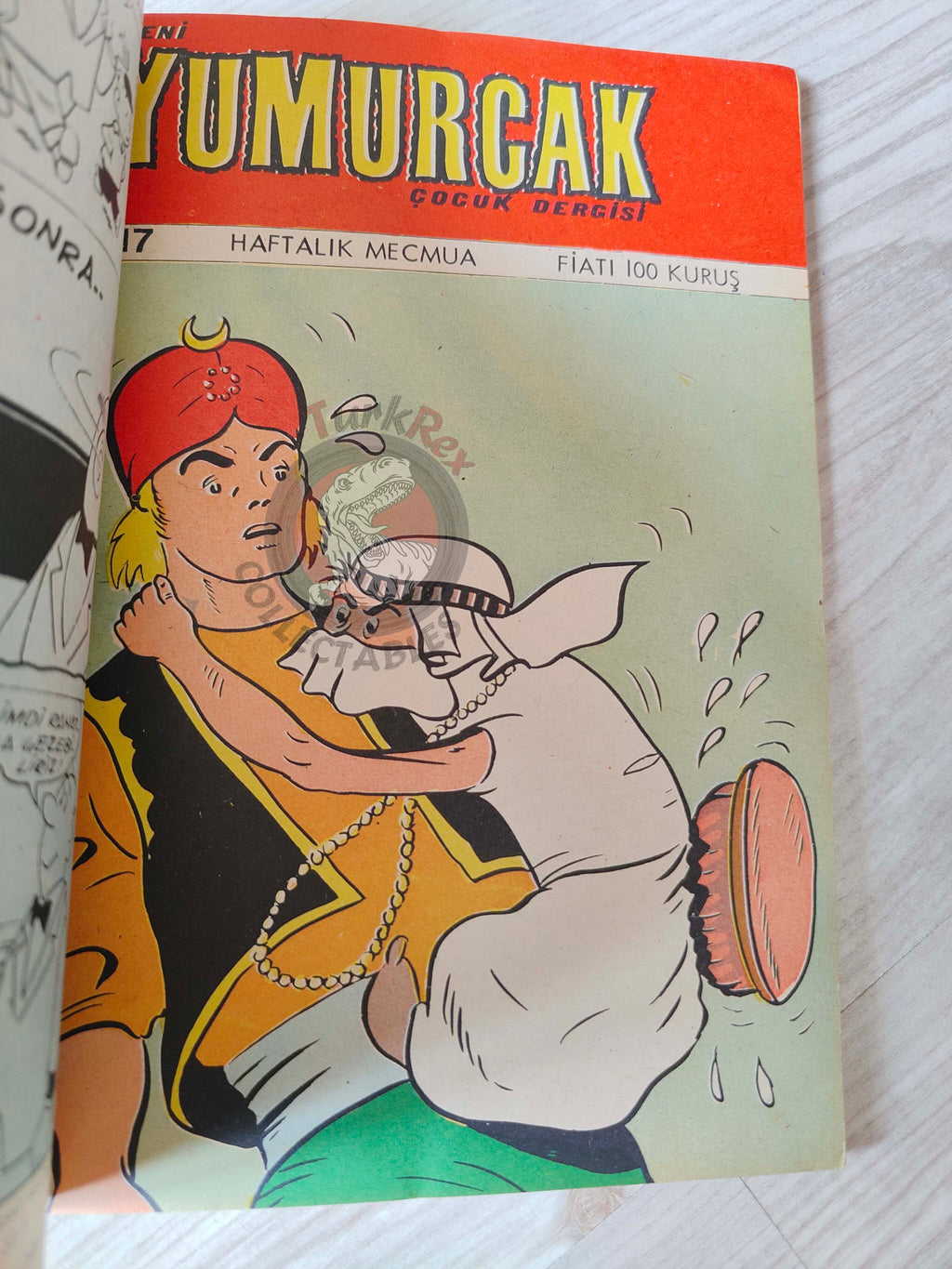 Belloy - Chevalier sans armure 1970 Turkish Comic Turkey Uderzo Yumurcak Mag #6
