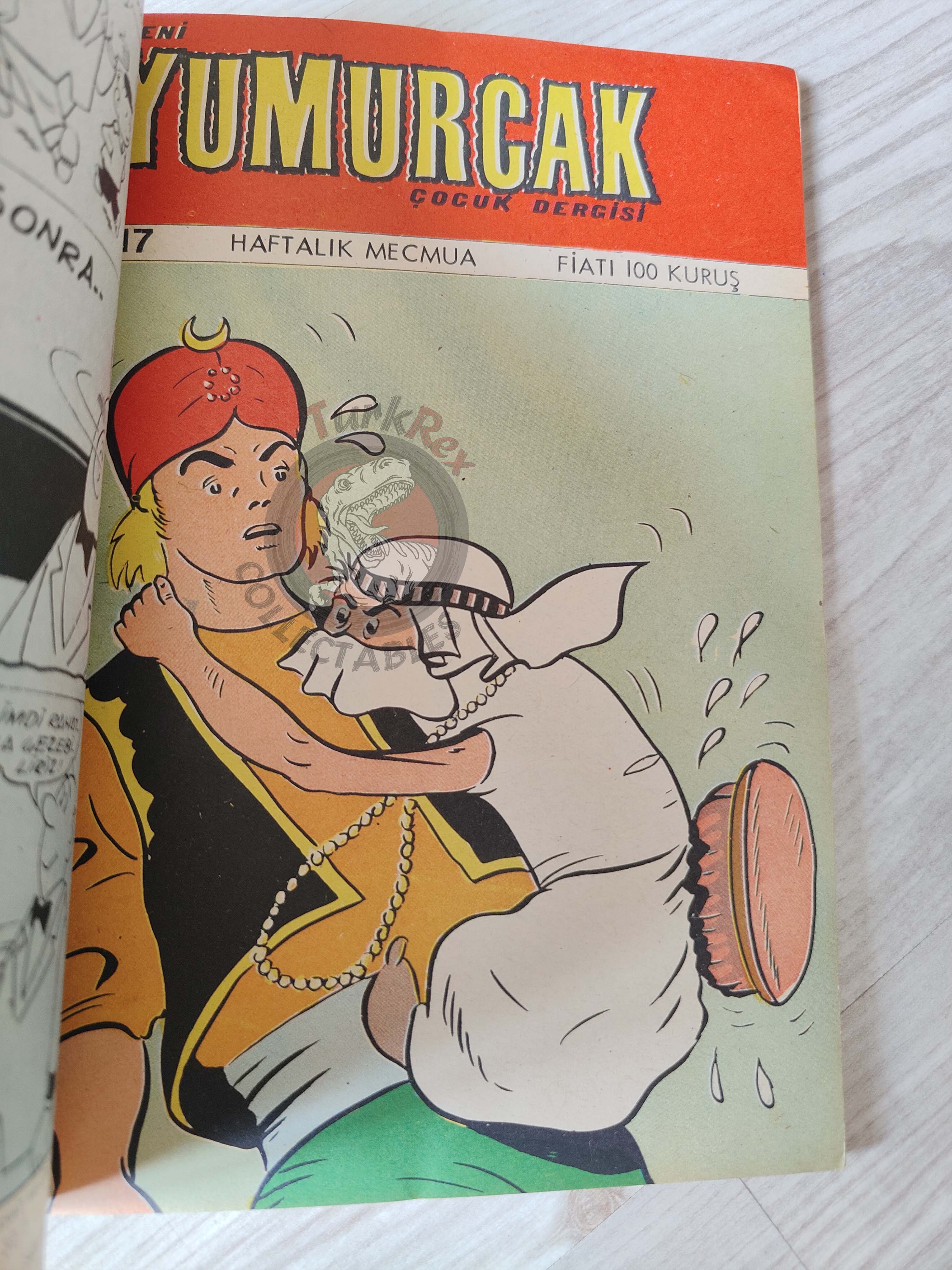 Belloy - Chevalier sans armure 1970 Turkish Comic Turkey Uderzo Yumurcak Mag #6