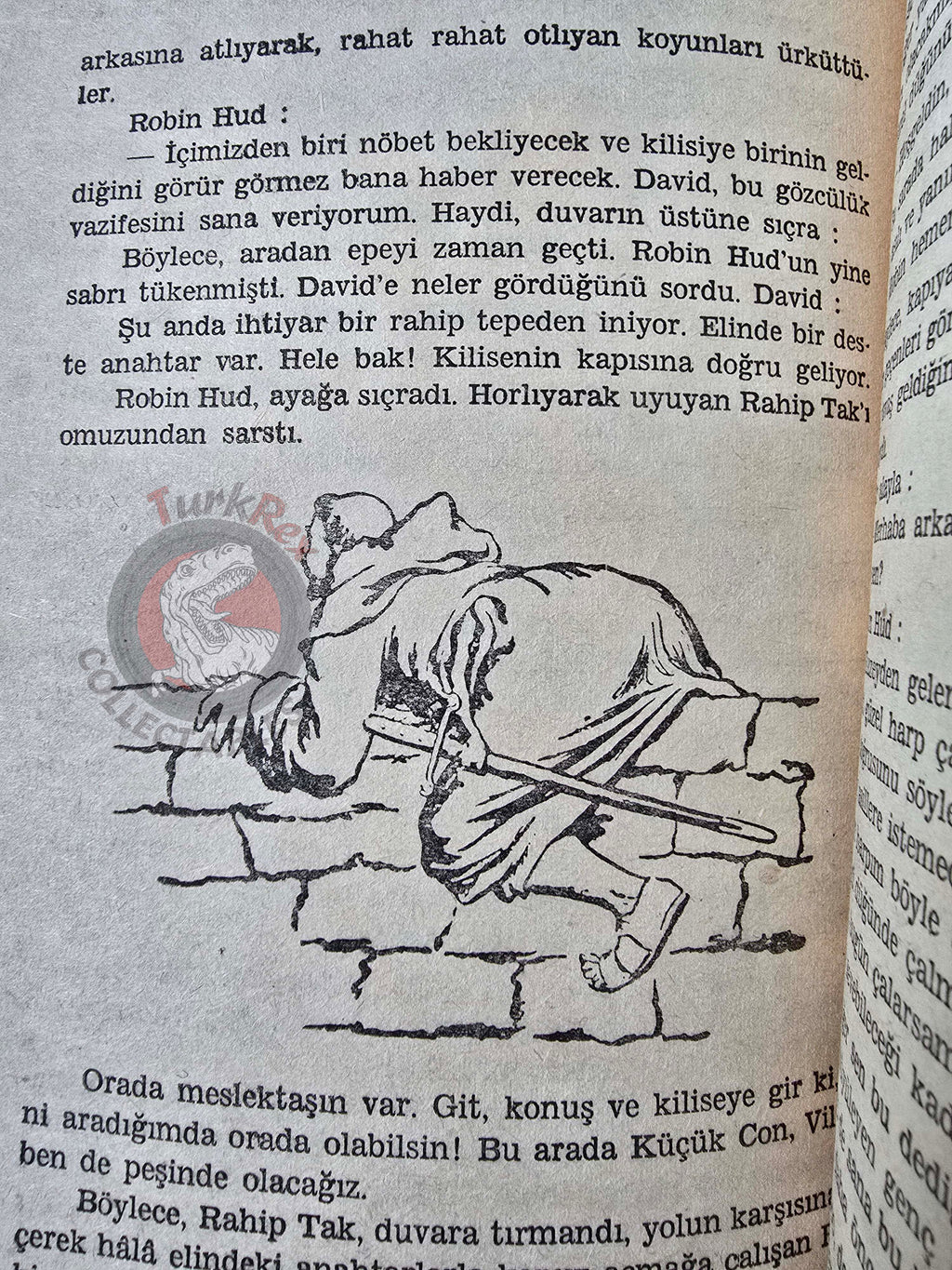 Robin Hood – Howard Pyle 1960s Turkish Book Turkey Illustrated