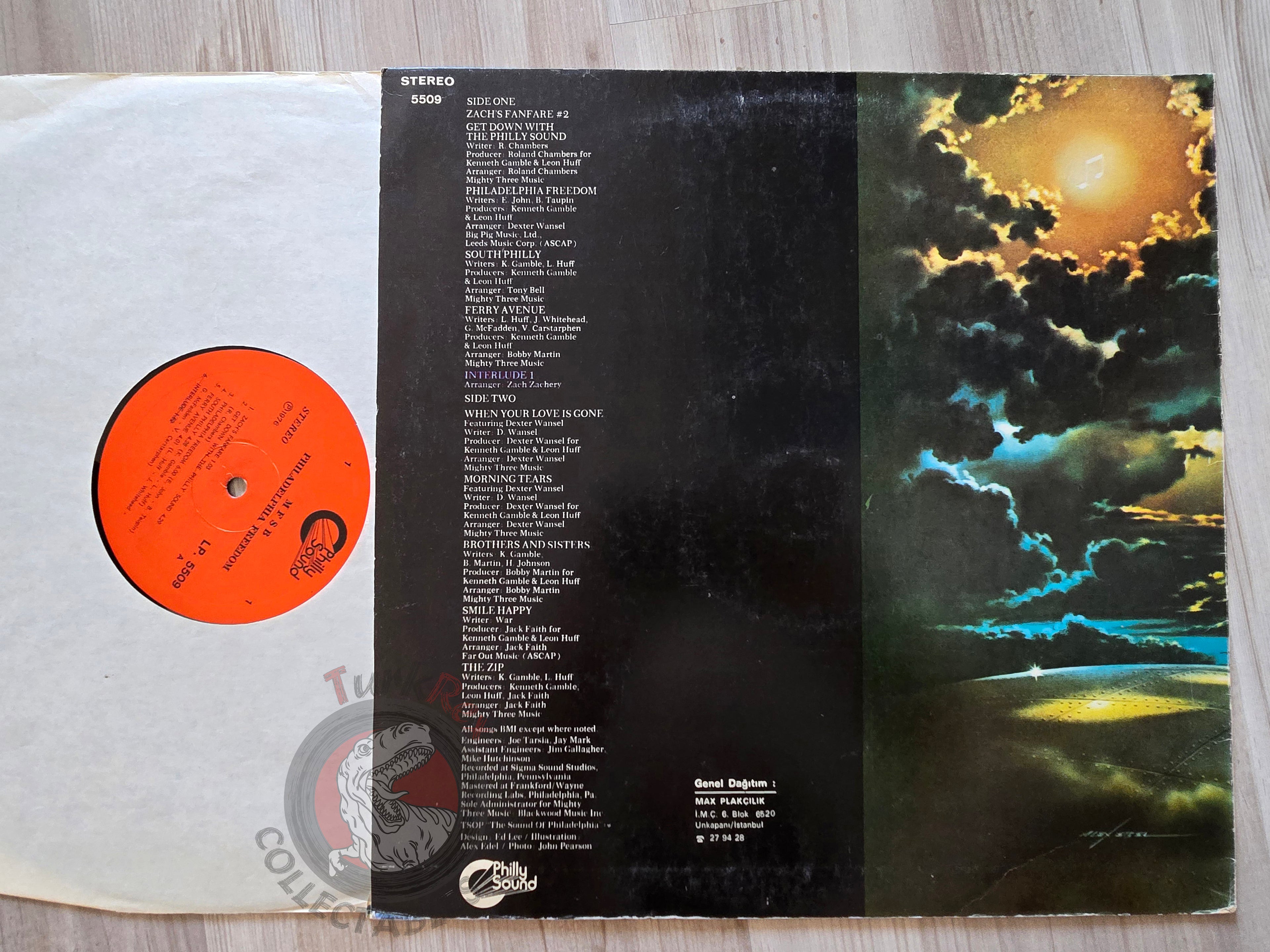 MFSB – Philadelphia Freedom Turkish Pressing Vinyl Turkey Edition