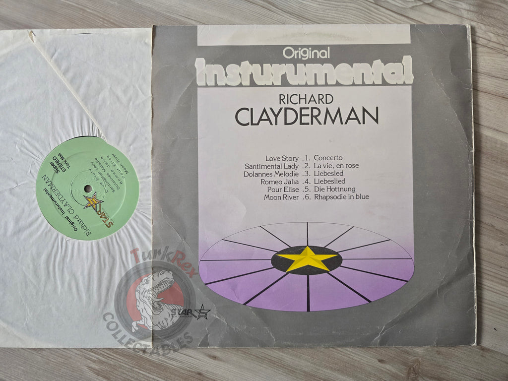 Richard Clayderman – Original Instrumental Turkish Pressing Vinyl Turkey Edition