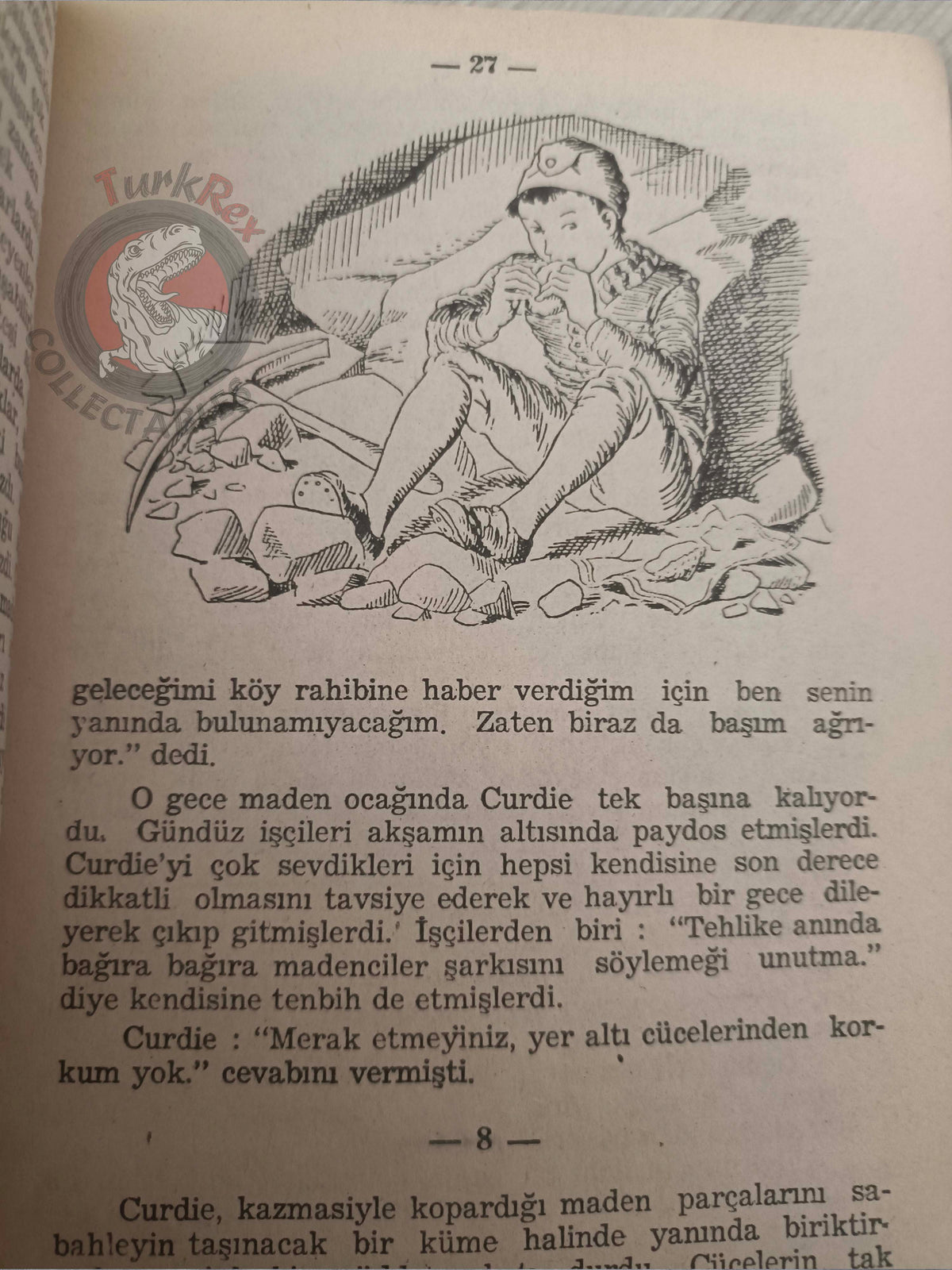 George MacDonald – The Princess and the Goblin 1977 Turkish Book Turkey Illustrated