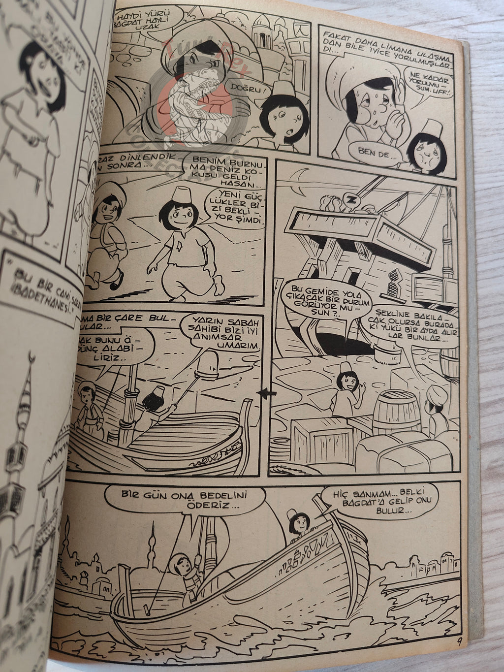 Sinbad the Sailor –  Altın Seri #15 80s Turkish Comic Turkey