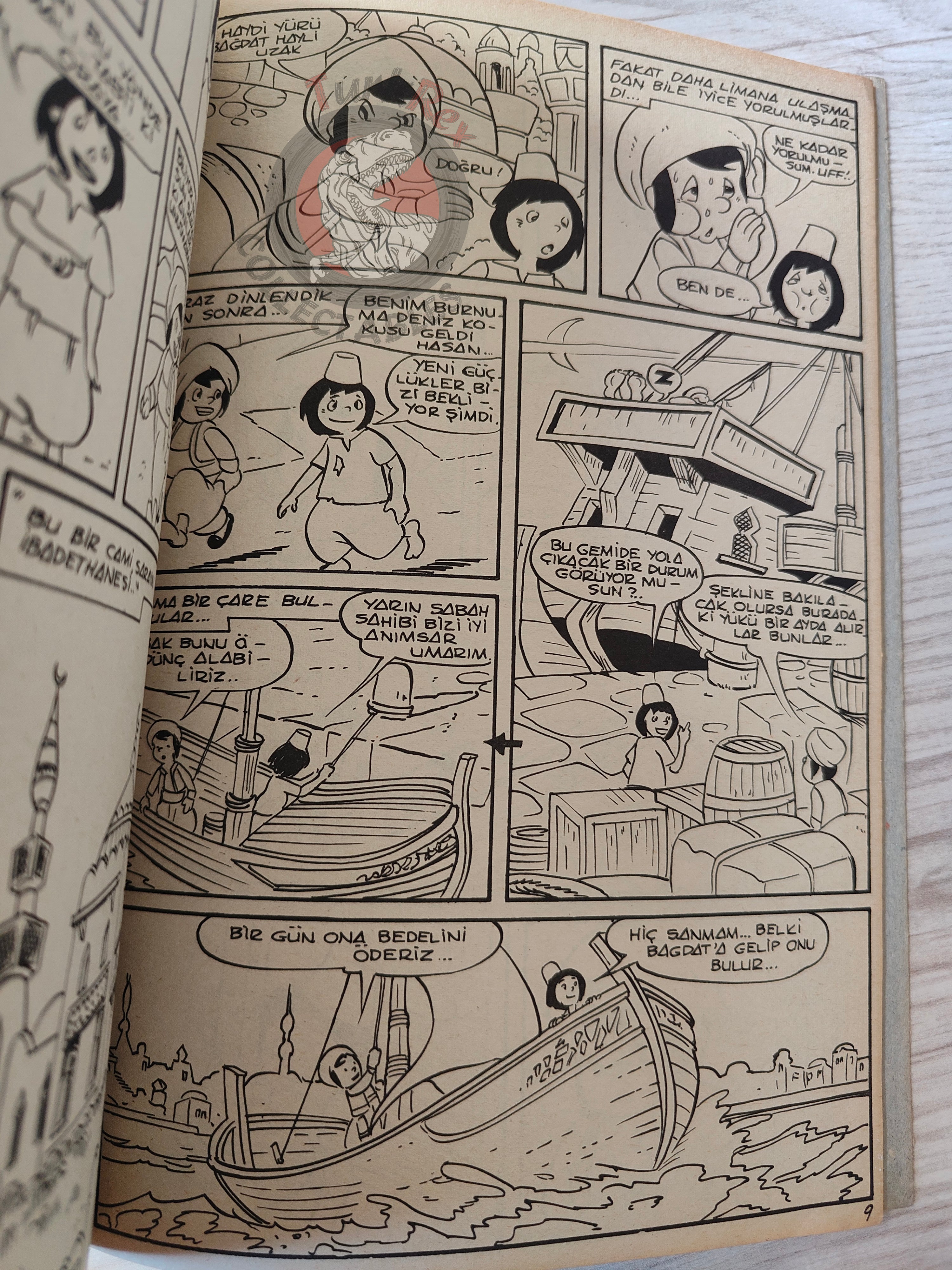 Sinbad the Sailor –  Altın Seri #15 80s Turkish Comic Turkey