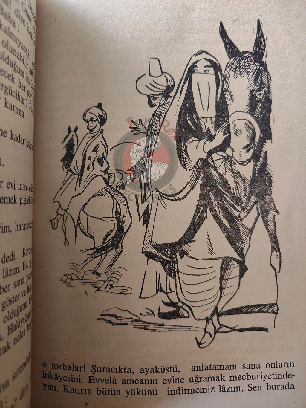 Ali Baba and the Forty Thieves 1967 Turkish Book Turkey 1001 Nights Illustrated
