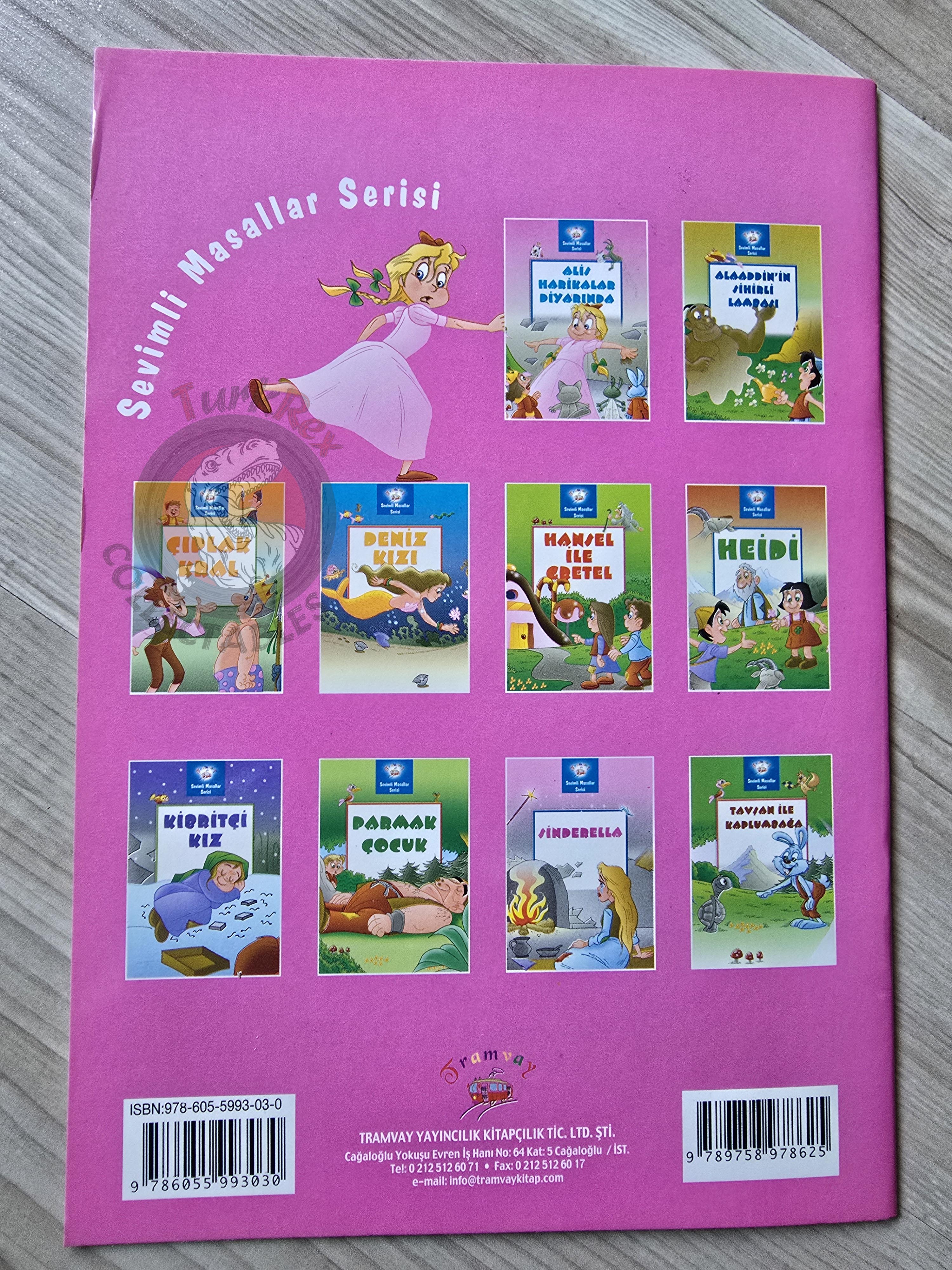 Lewis Carroll – Alice in Wonderland 2011 Turkish Book Turkey Illustrated 2
