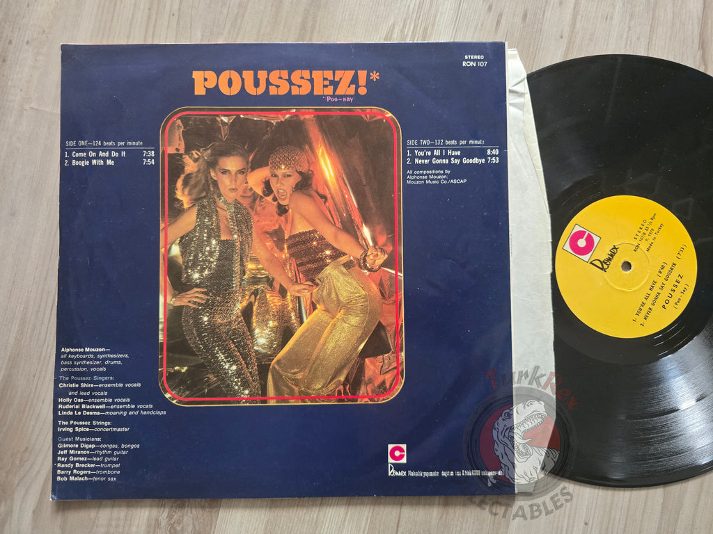 Poussez! – Poussez! Turkish Pressing Vinyl Turkey Edition