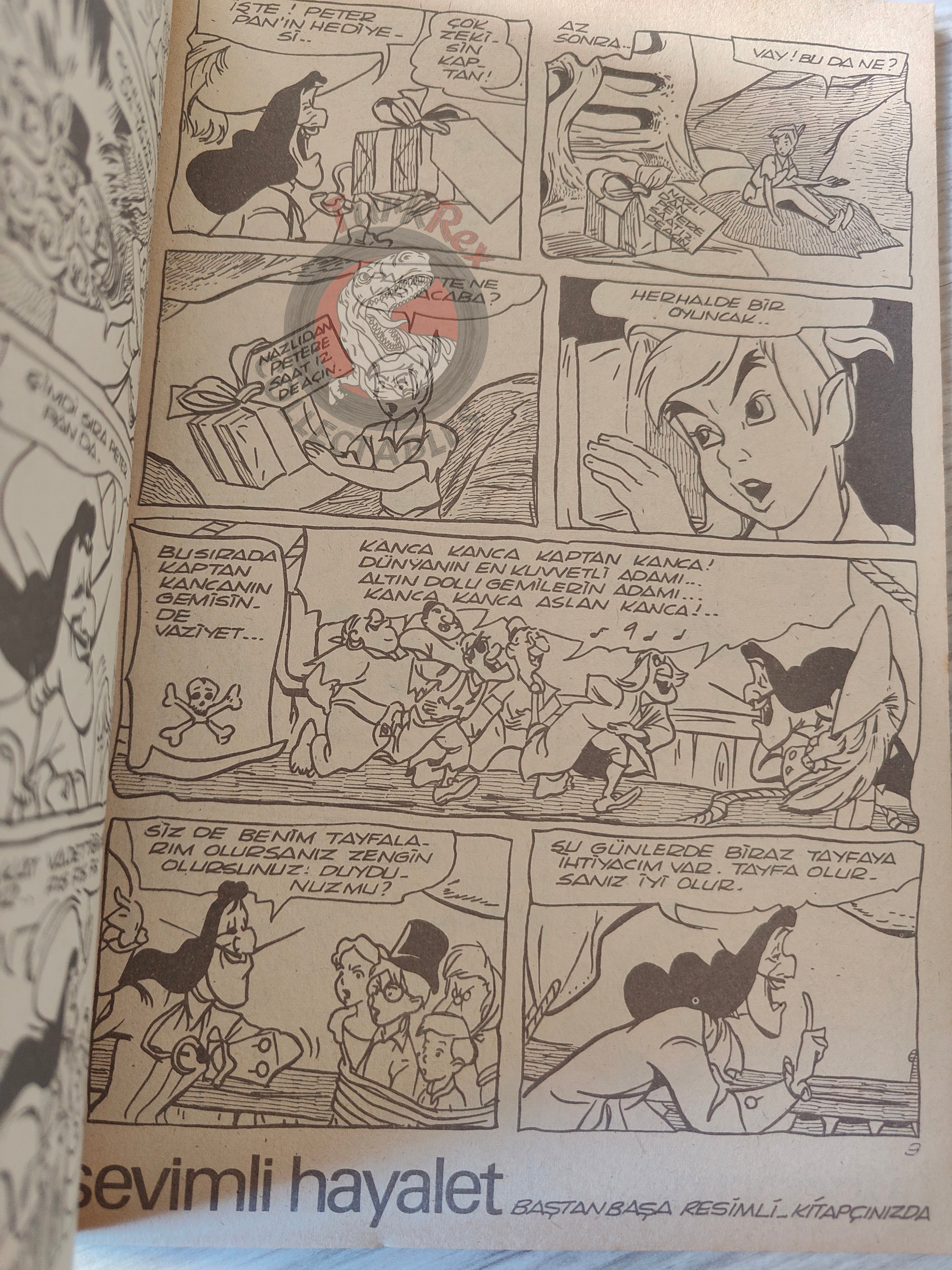 Peter Pan –  Altın Seri #24 80s Turkish Comic Turkey Walt Disney