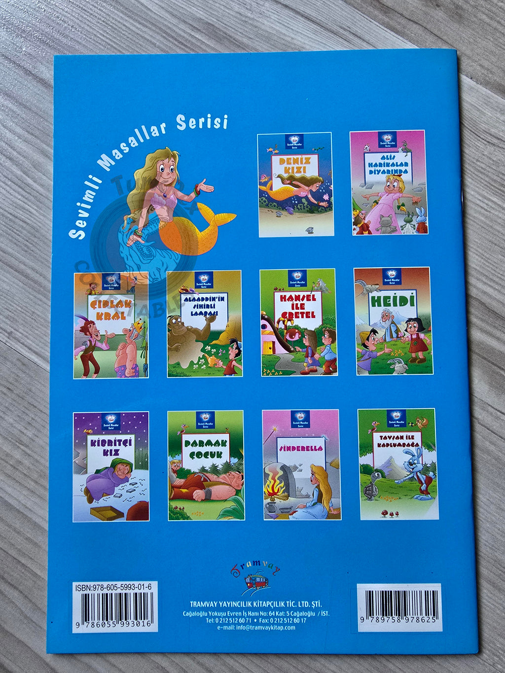 Hans Christian Andersen – The Little Mermaid 2011 Turkish Book Turkey Illustrated