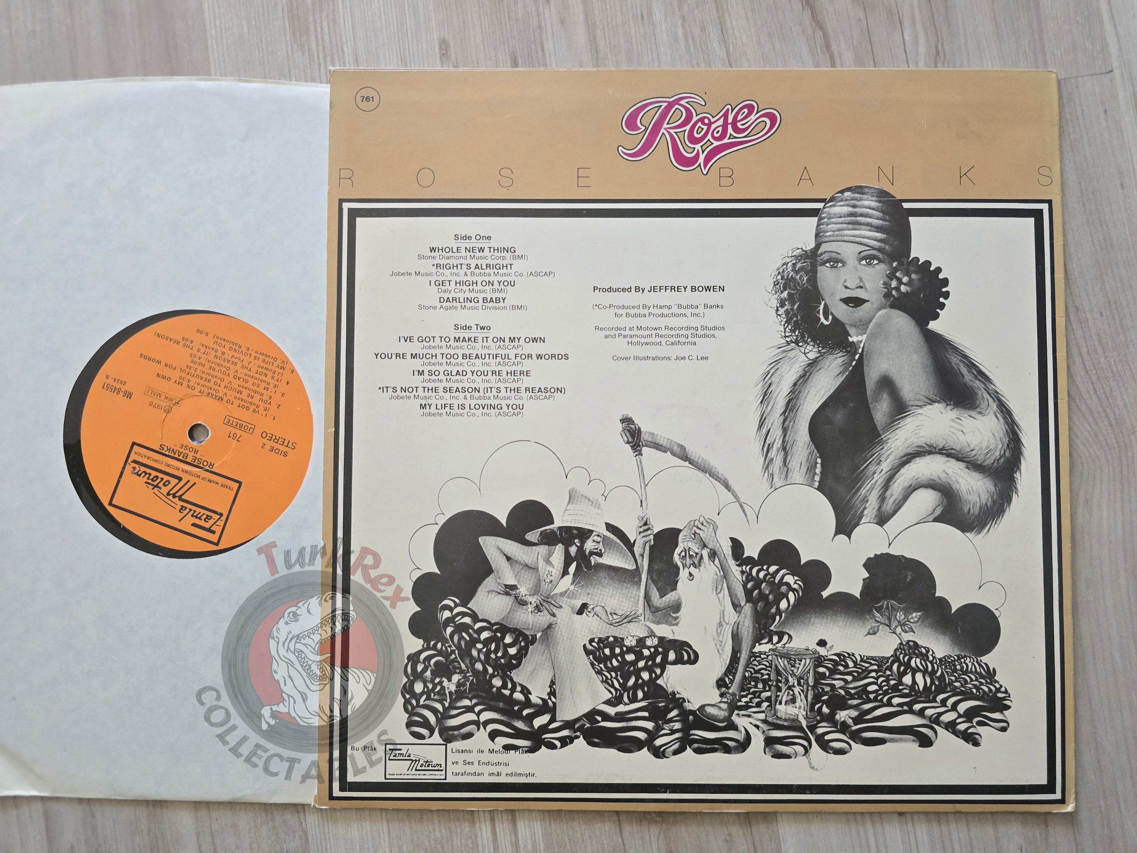 Rose Banks – Rose Turkish Pressing Vinyl Turkey Edition