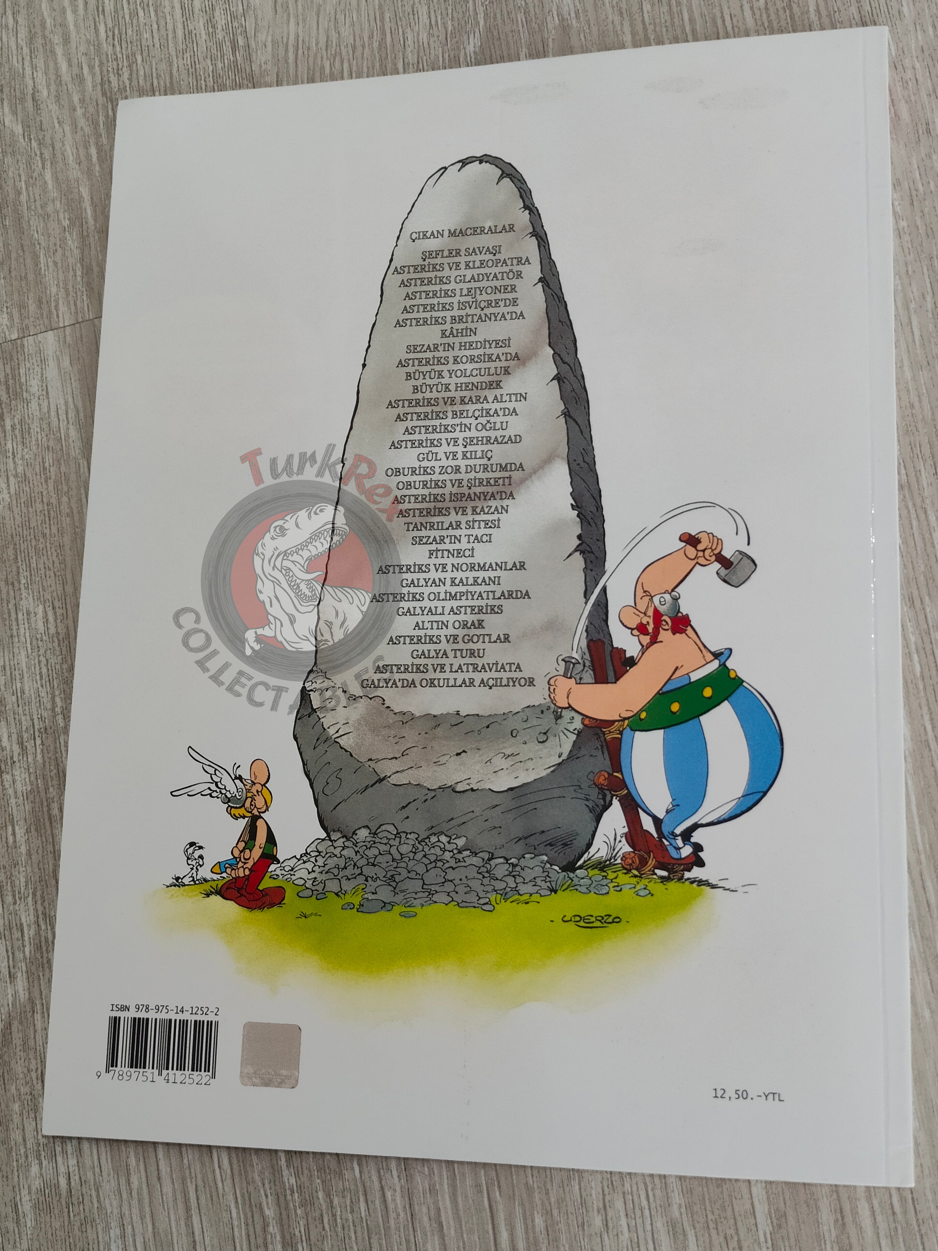 Asterix – Asterix and the Class Act 2008 1st Edition Turkish Edition Comic Turkey