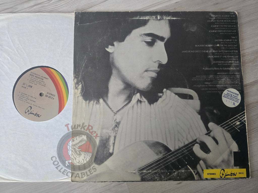 Biddu Orchestra – Futuristic Journey Turkish Pressing Vinyl Turkey Edition