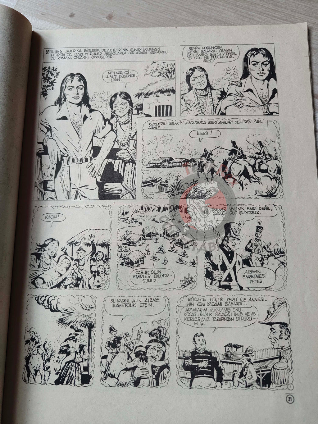 Milliyet Çocuk #49 1979 Turkish Comic Turkey Joyas Literarias Juveniles #143 Thomas Mayne Reid