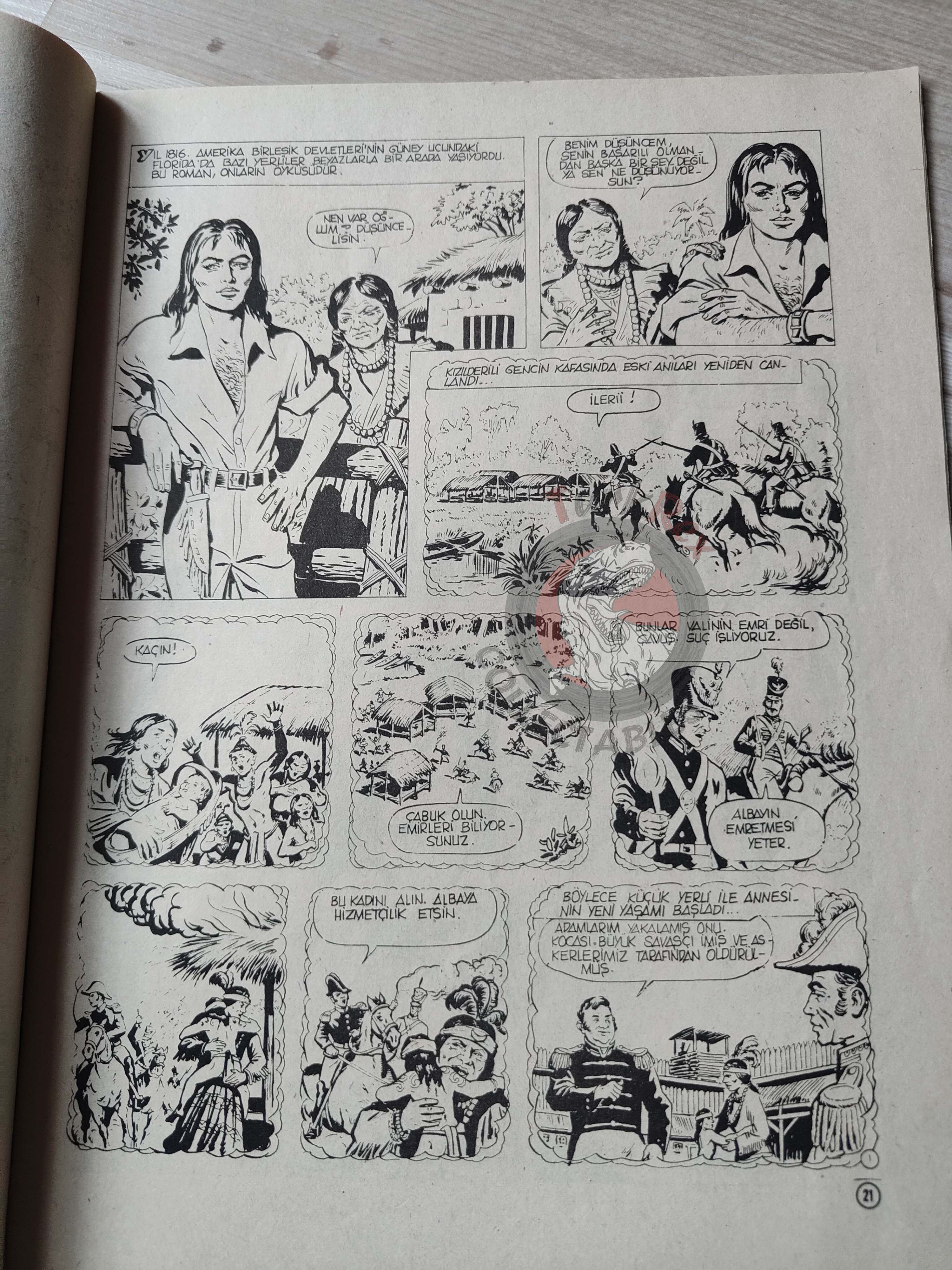 Milliyet Çocuk #49 1979 Turkish Comic Turkey Joyas Literarias Juveniles #143 Thomas Mayne Reid