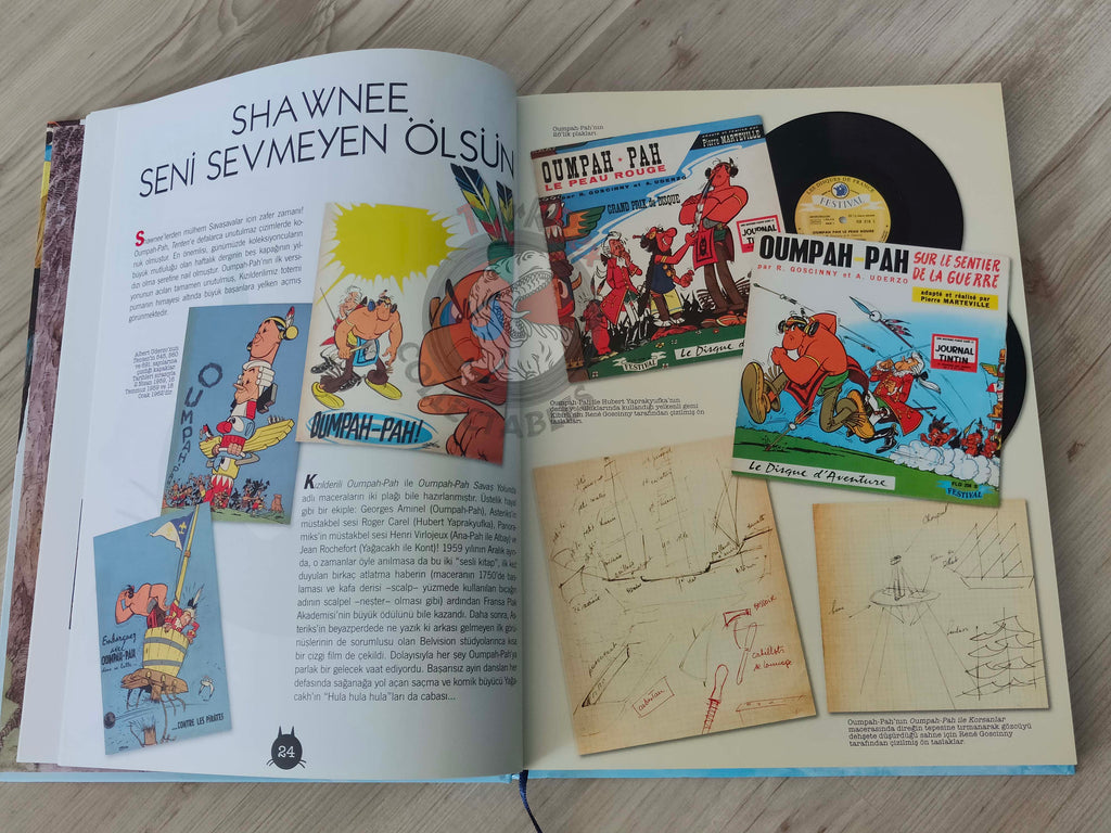 Oumpah-Pah – L’Intégrale 2014 Hardcover Turkish Comic Turkey Albert Uderzo