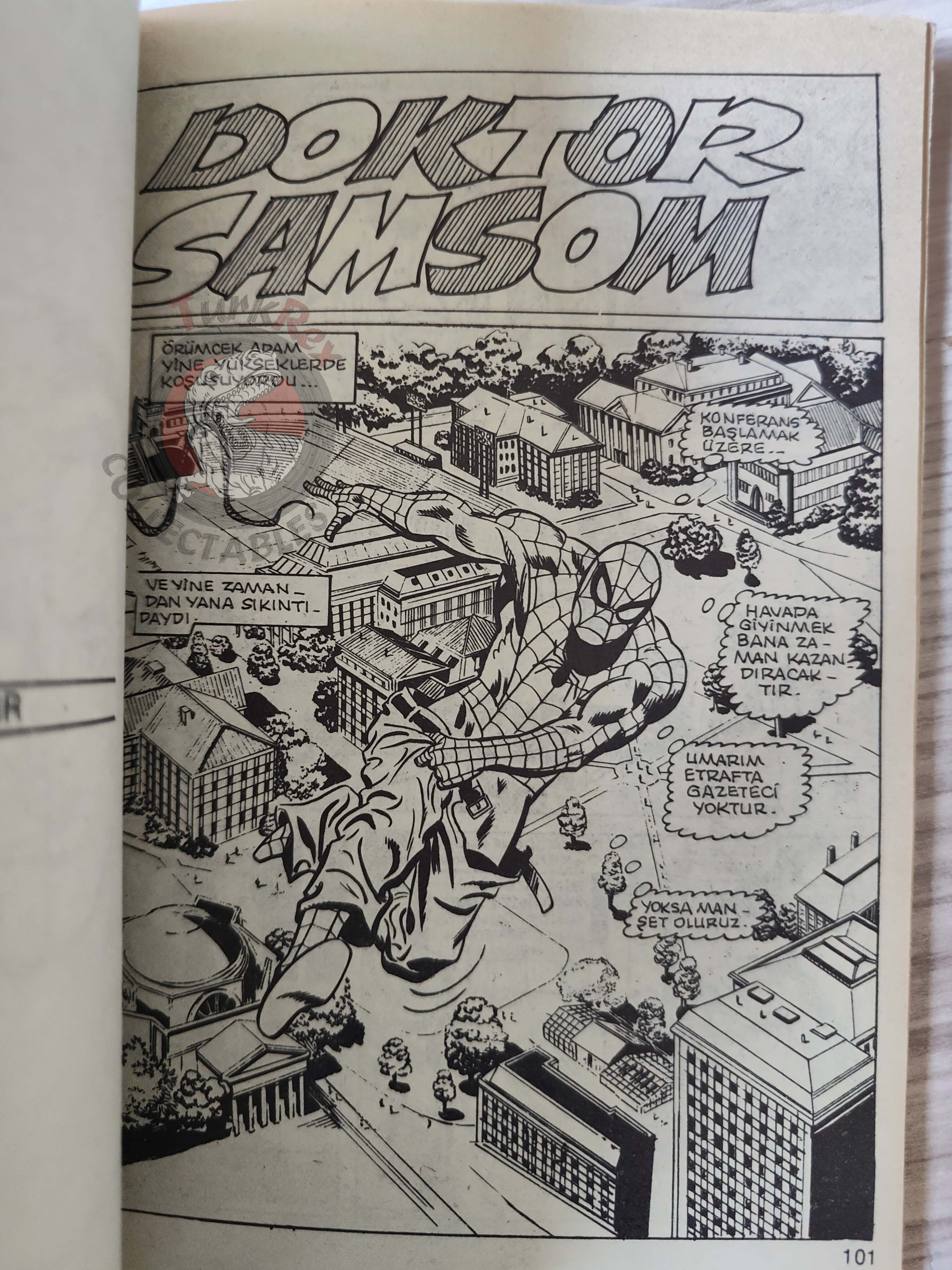 Spider-Man Vol #11 Turkish Comic Turkey Marvel Team Up #108 #109 #101 #102 Sub-Mariner #6 7
