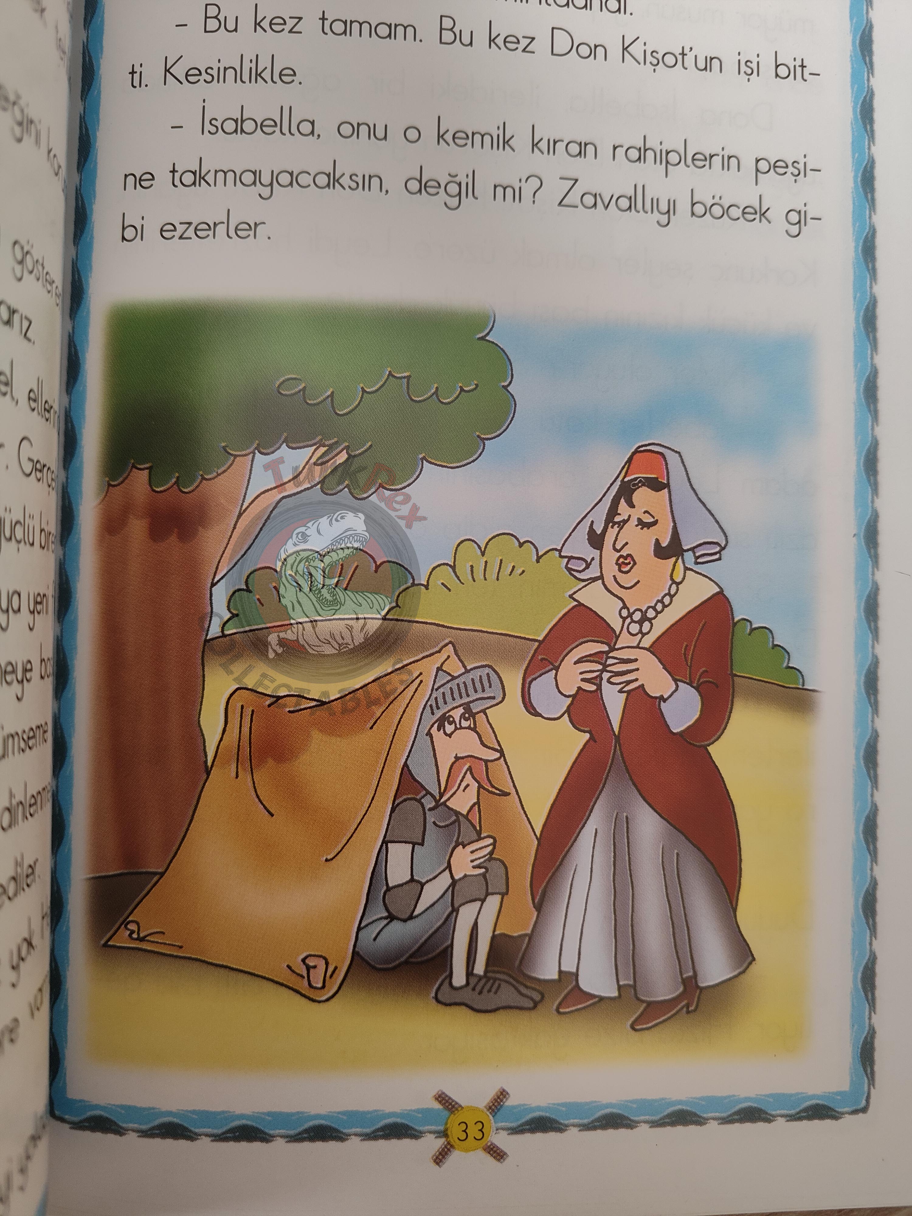Miguel de Cervantes – Don Quixote 2010 Turkish Book Turkey Illustrated
