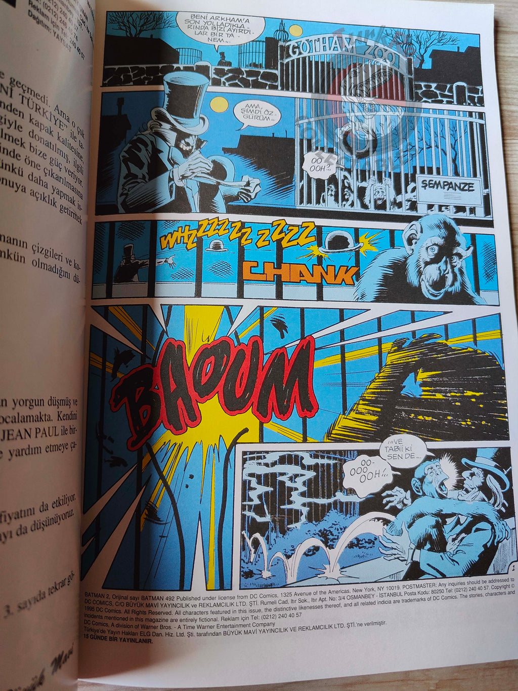 Batman: Knightfall Volume 1 1995 Turkish Comic Turkey  #491 #492 #493 #659