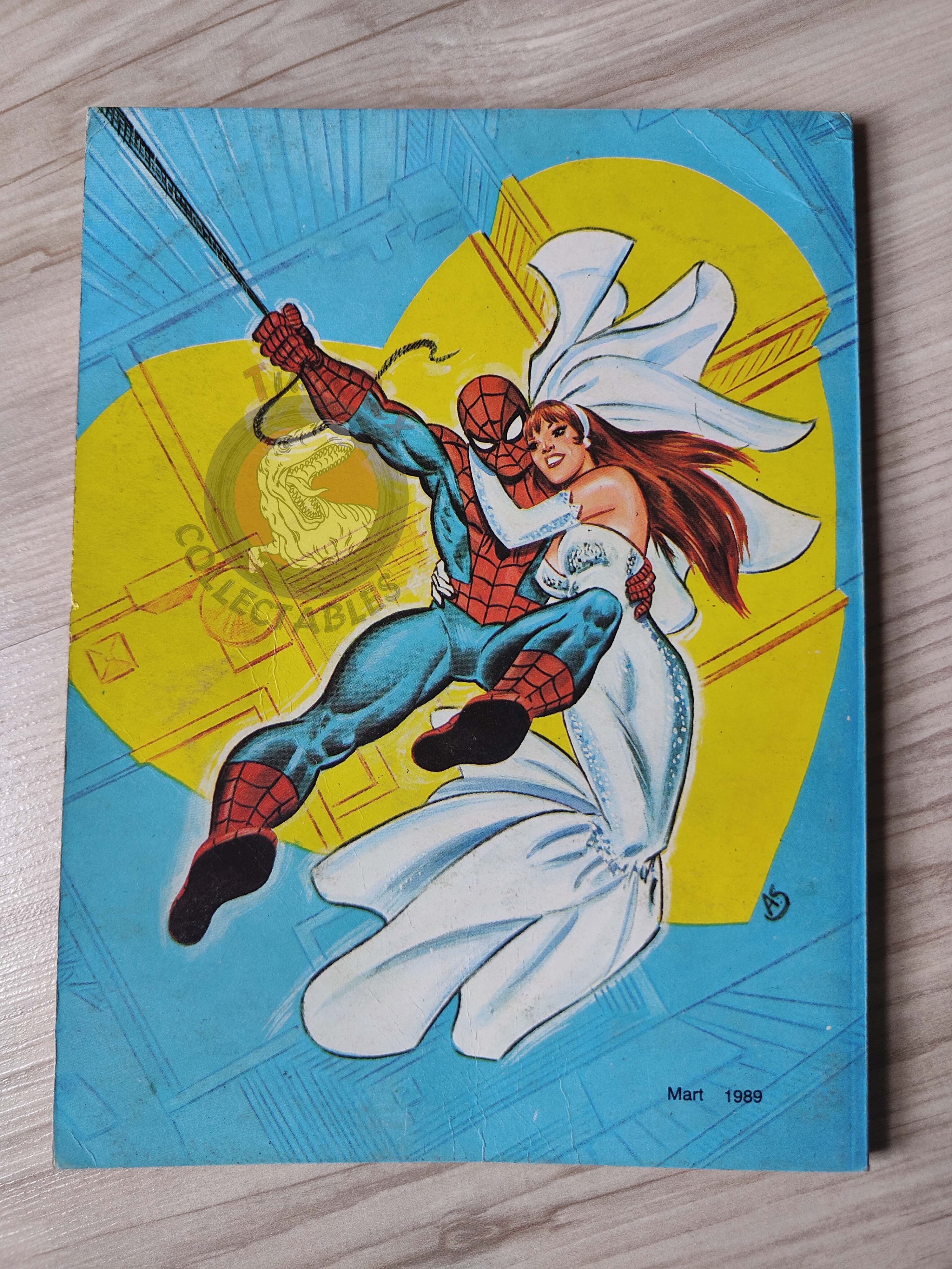 Spider-Man #104 1989 Turkish Comic Turkey Web of #30 Amazing #296 #297 Ka-Zar #22