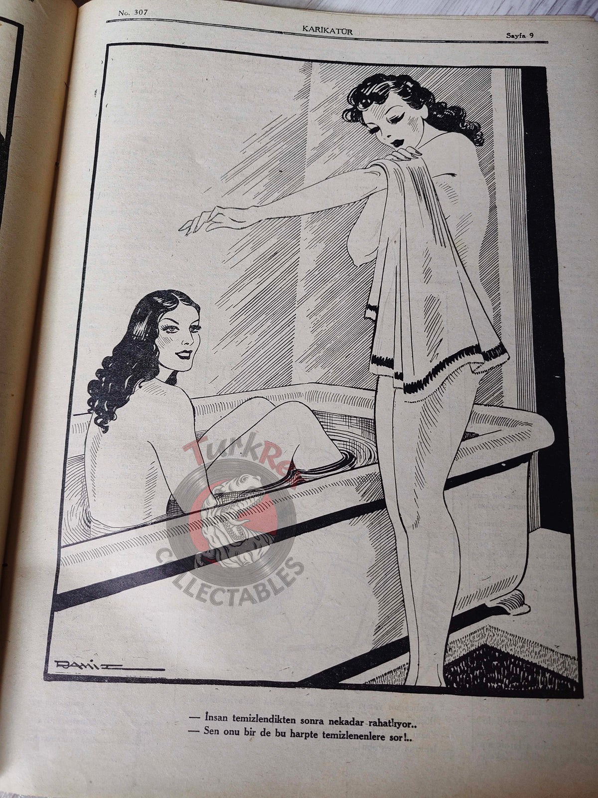 Karikatür 1941 Humor Magazine Turkish Turkey Germany and India WW2 era Churchill Britain Russia