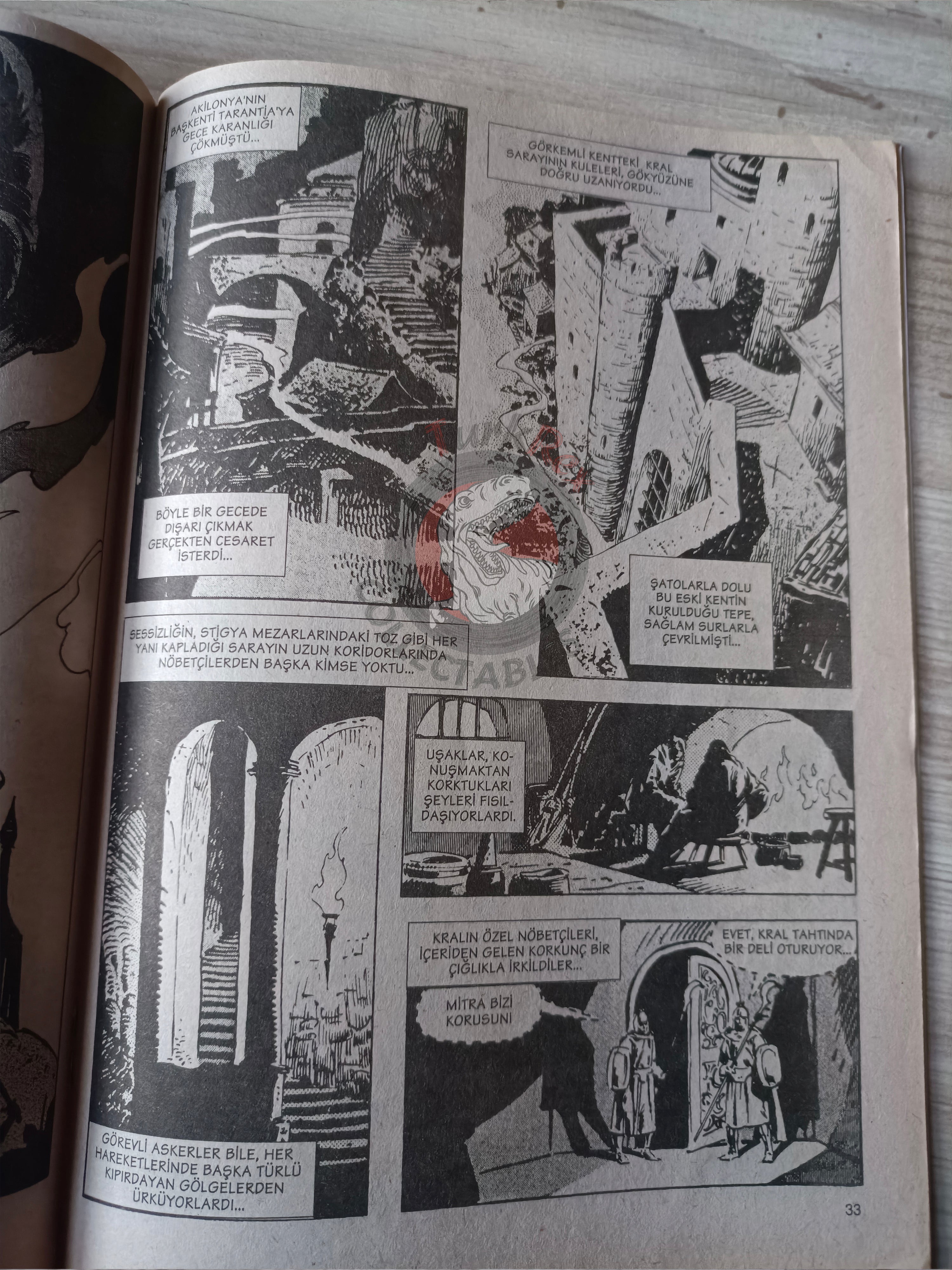 Kral Conan #5 The Savage Sword of #48 #49 Turkish Comic Turkey #102