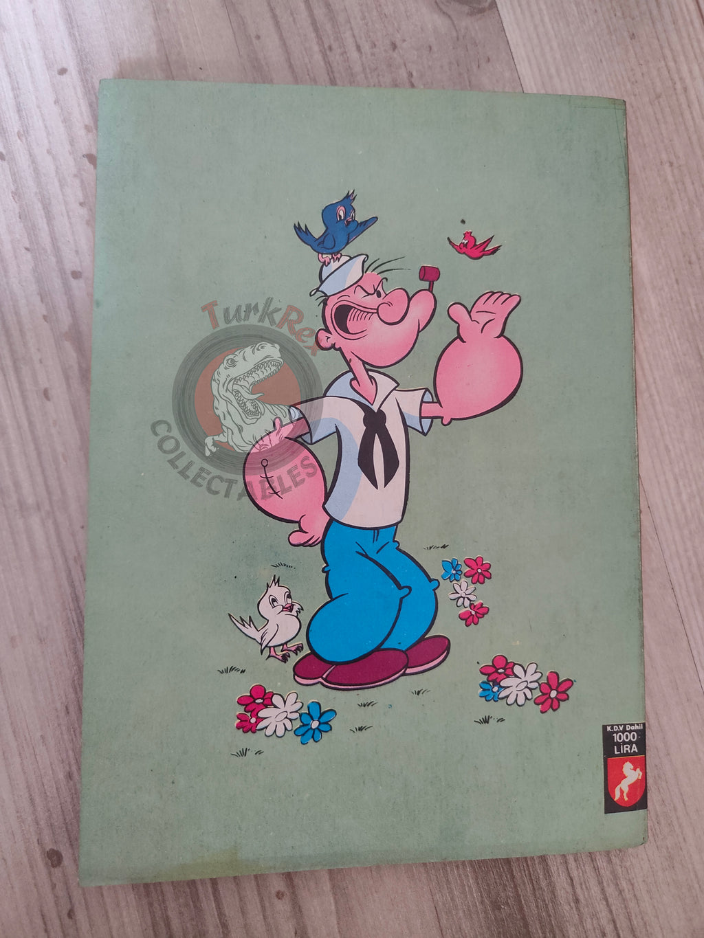 Popeye the Sailor Man #1 late 1980s Turkish Comic Turkey Agepresse
